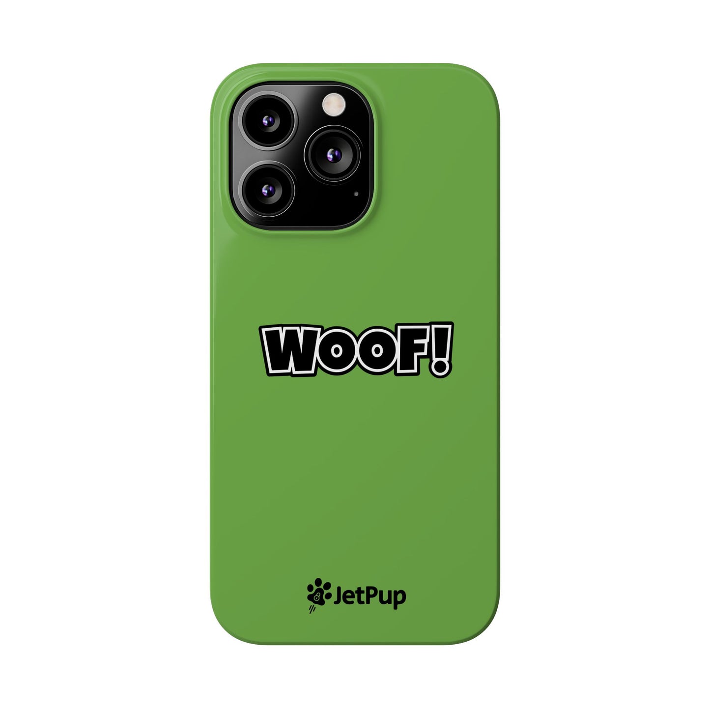 Woof Slim iPhone Cases - Green