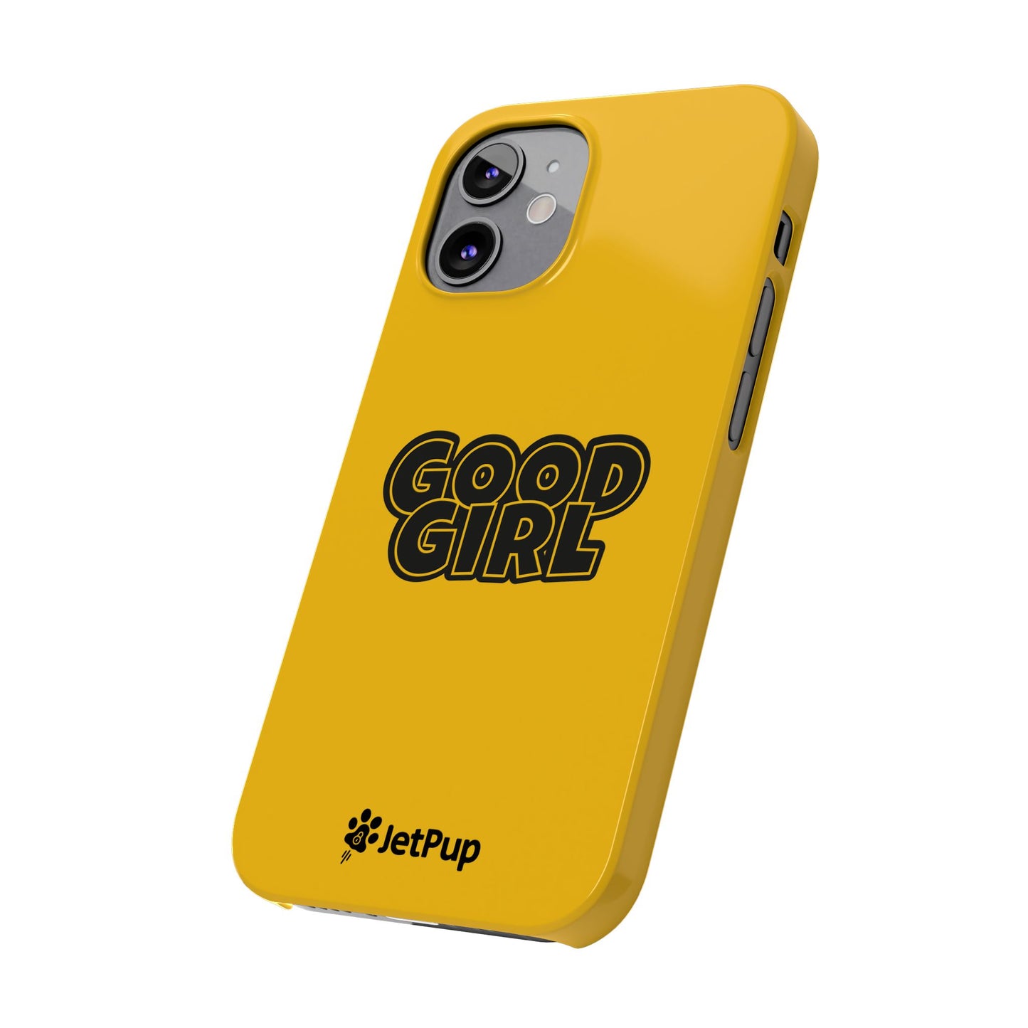 Good Girl Slim iPhone Cases - Yellow
