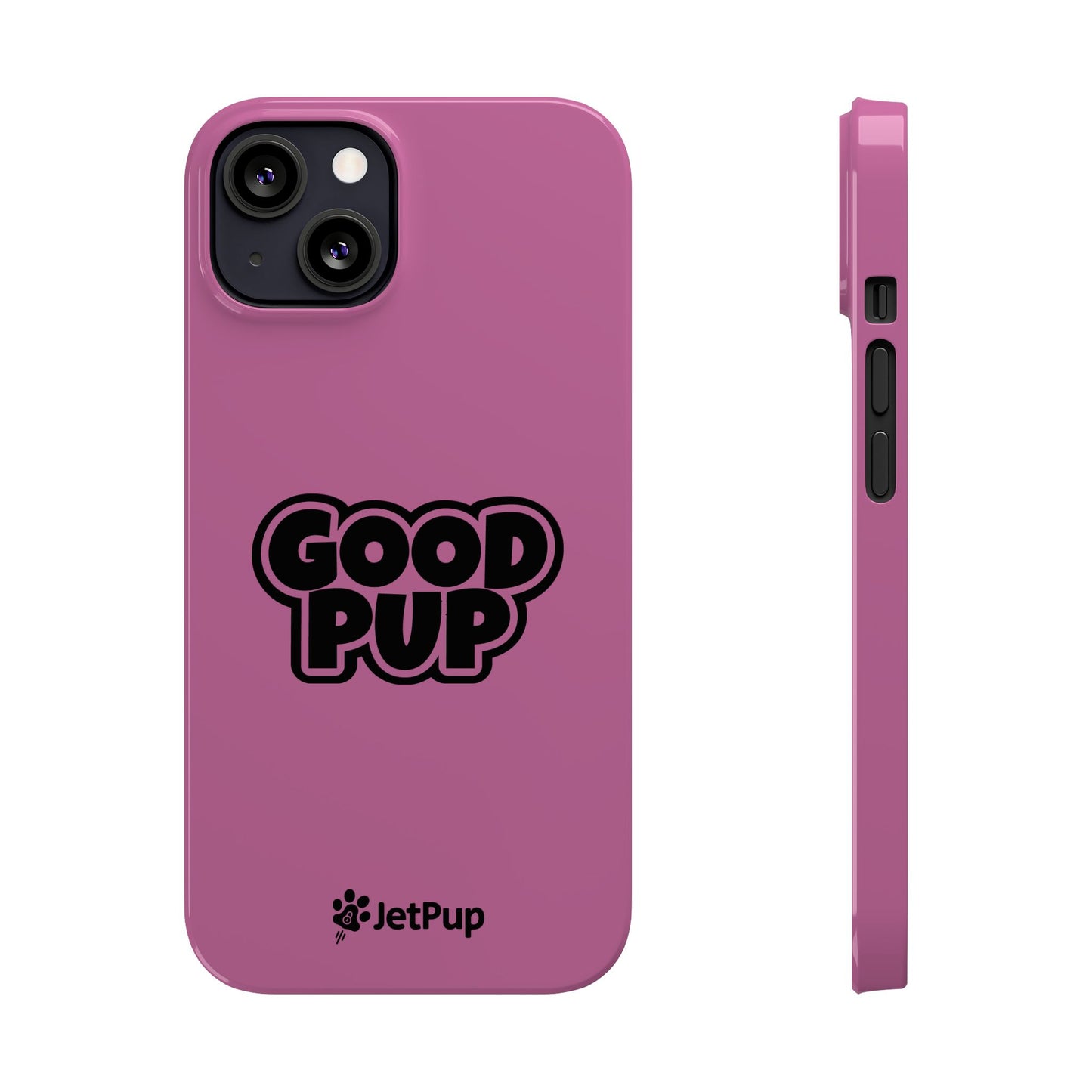 Good Pup Slim iPhone Cases - Pink