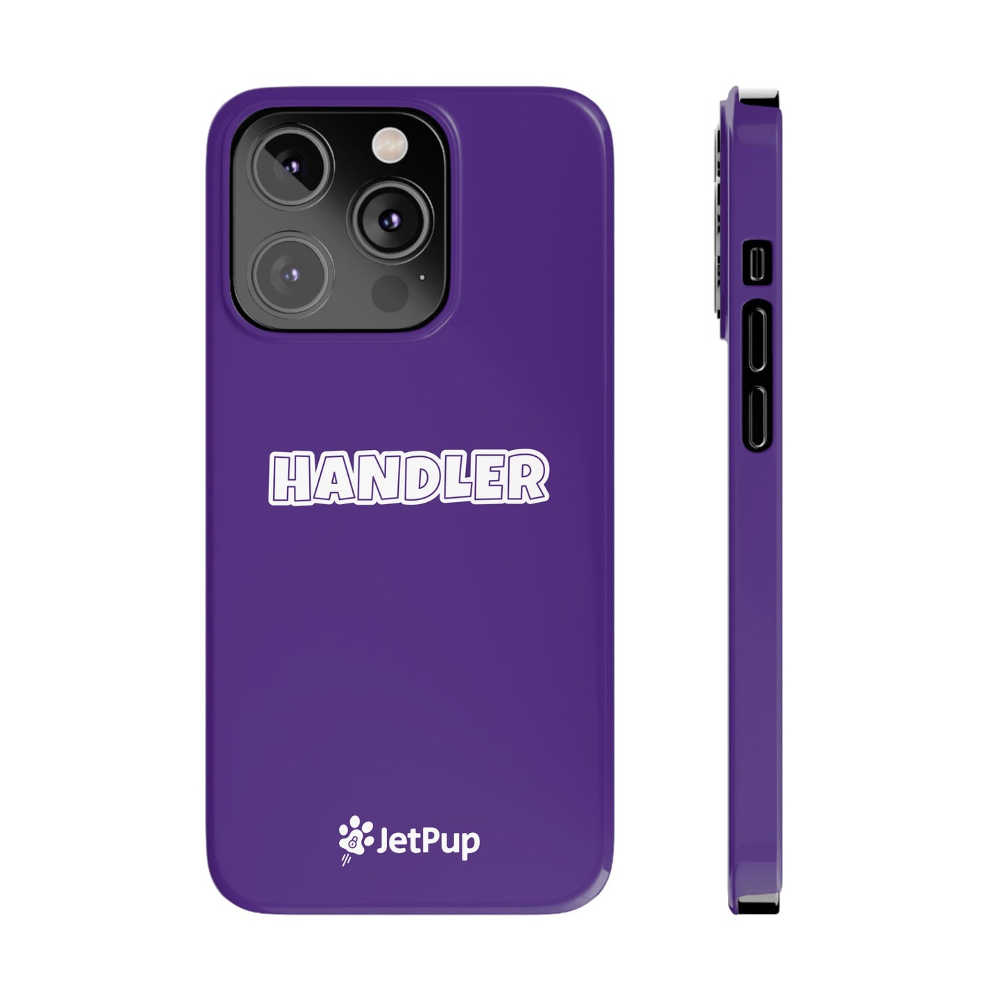 Handler Slim iPhone Cases - Purple