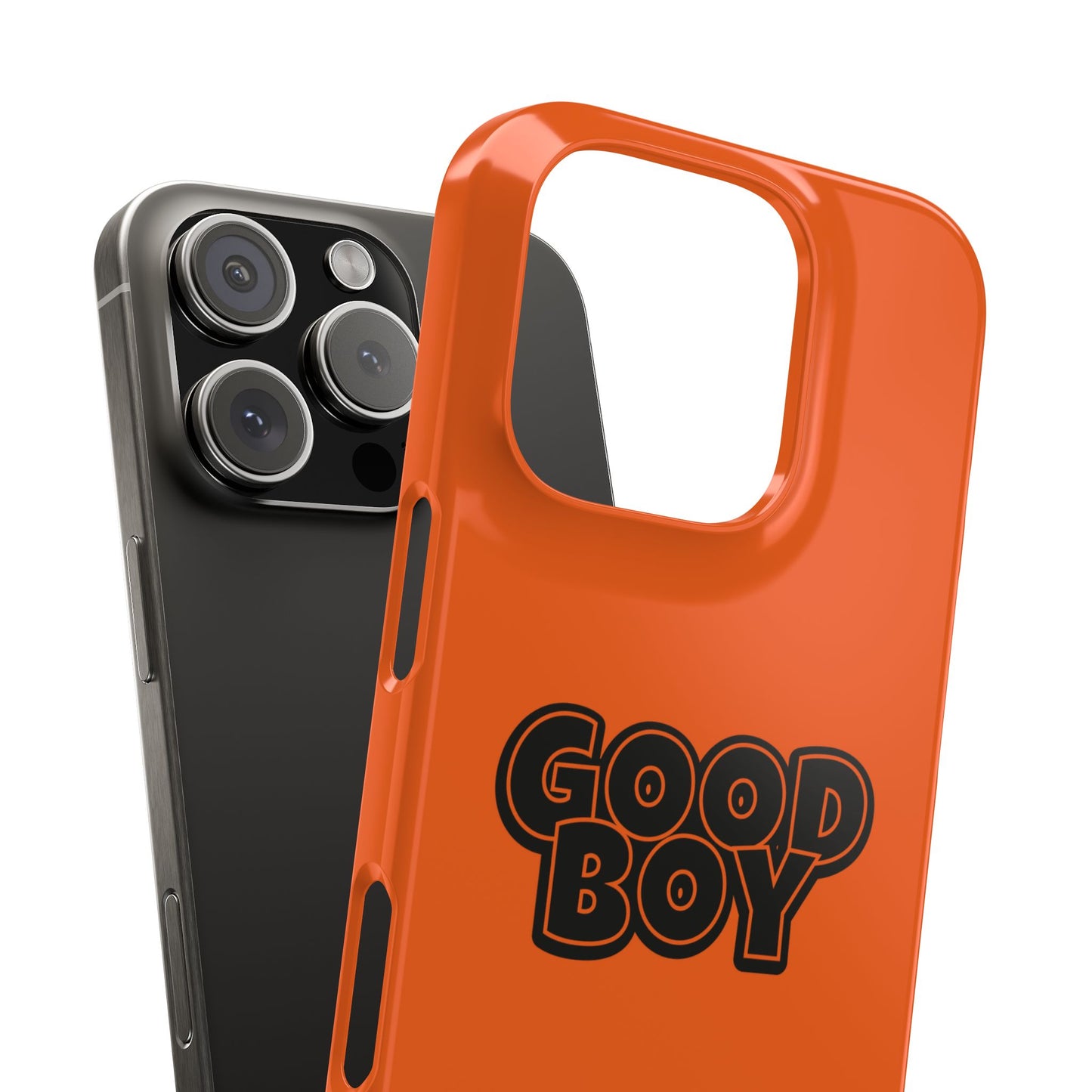 Good Boy Slim iPhone Cases - Orange