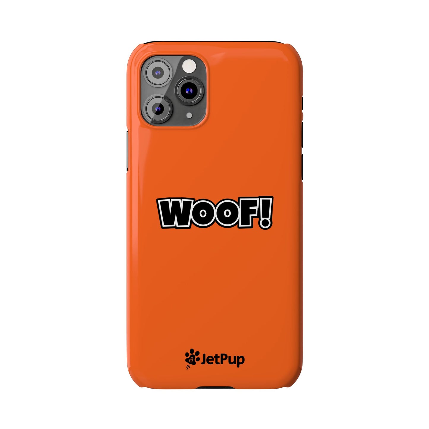 Woof Slim iPhone Cases - Orange