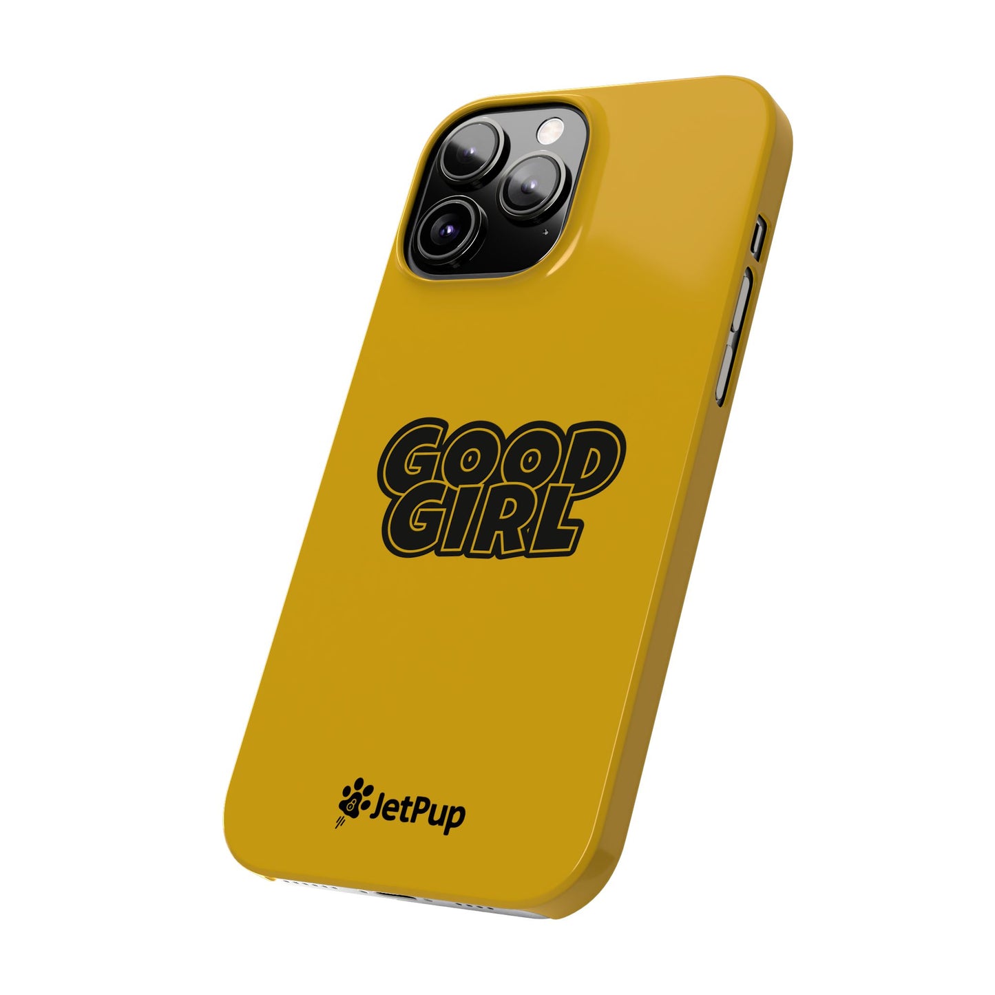 Good Girl Slim iPhone Cases - Yellow