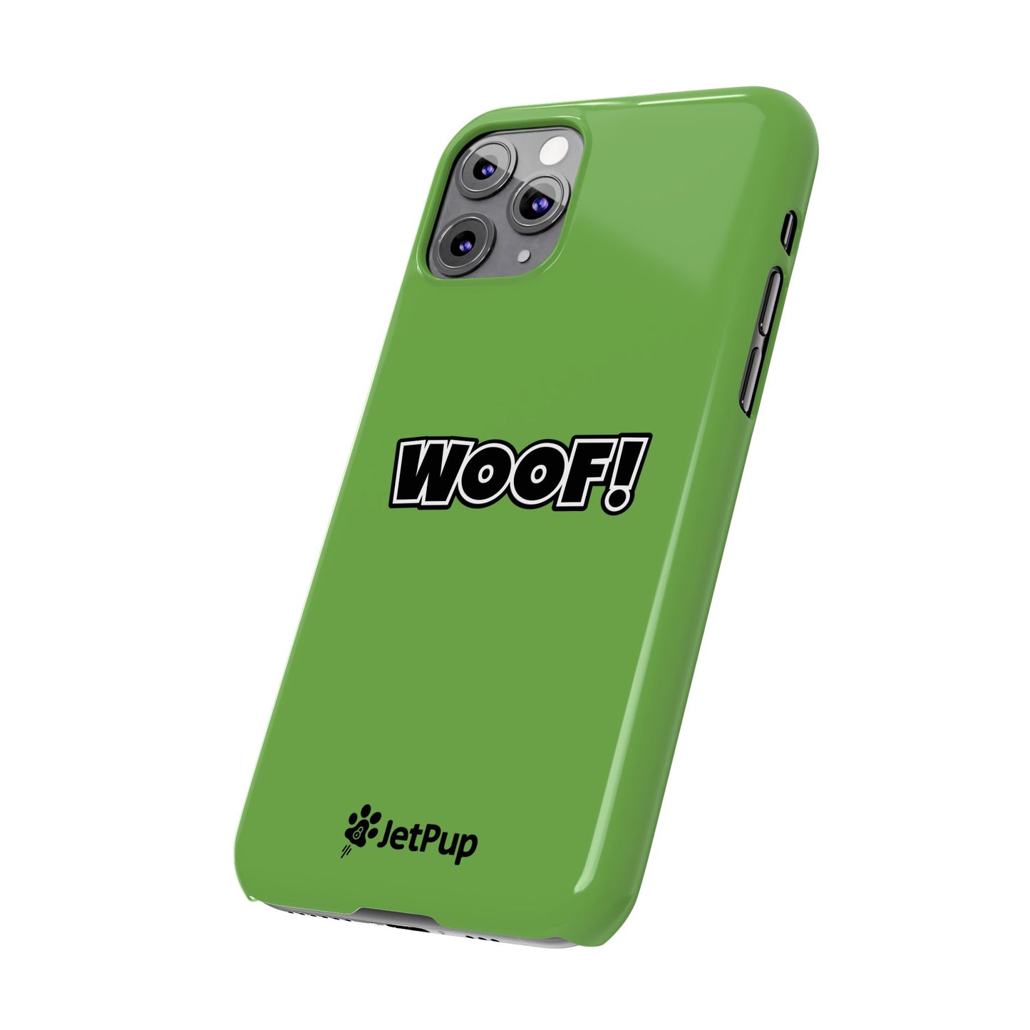Woof Slim iPhone Cases - Green