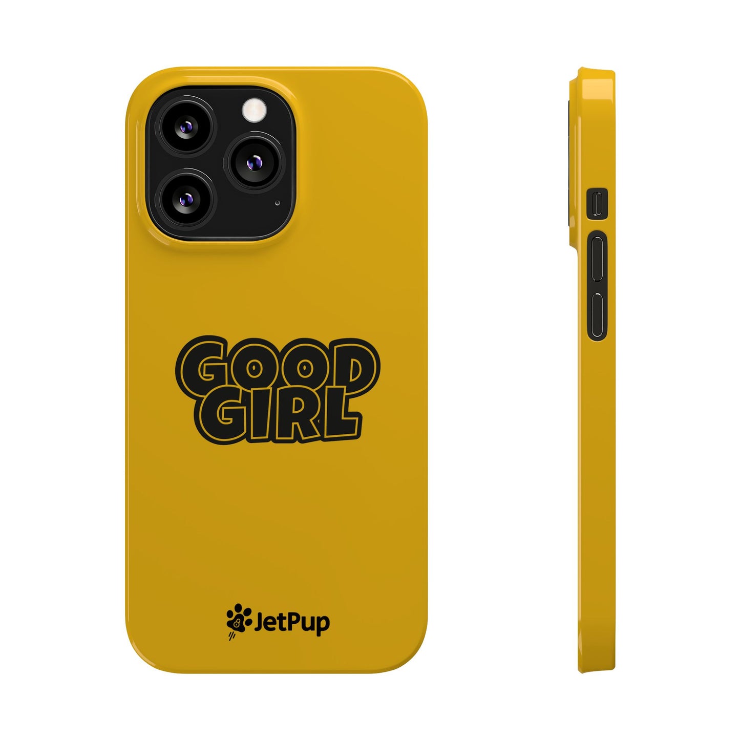 Good Girl Slim iPhone Cases - Yellow