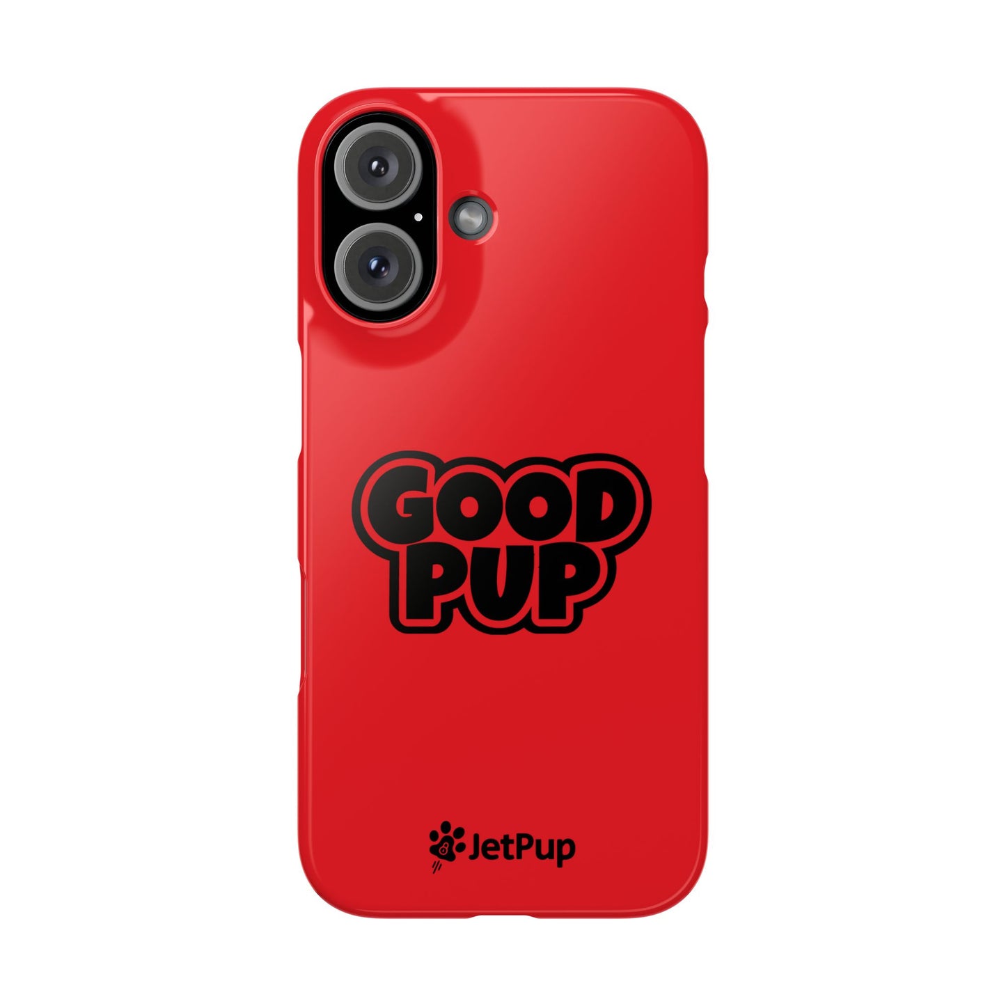 Good Pup Slim iPhone Cases - Red
