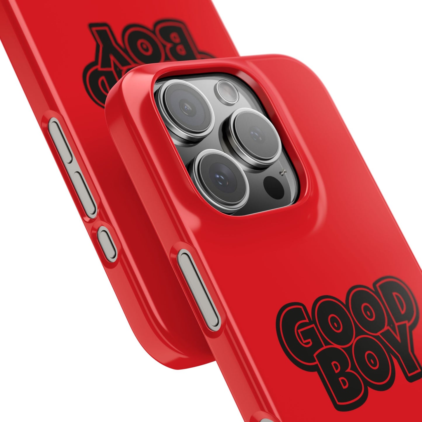 Good Boy Slim iPhone Cases - Red