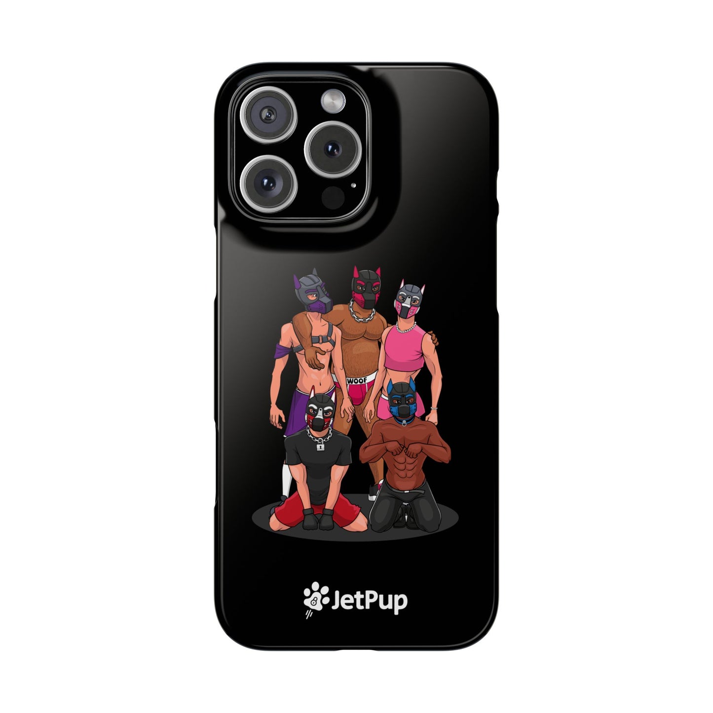JetPack Slim iPhone Cases - Black