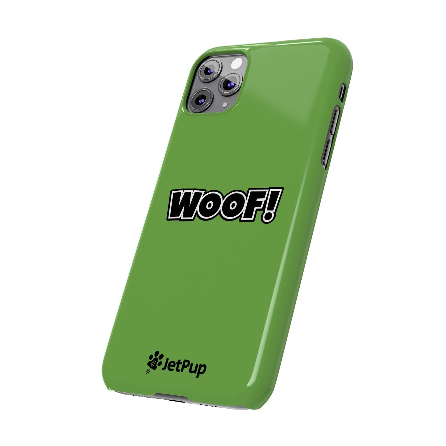 Woof Slim iPhone Cases - Green