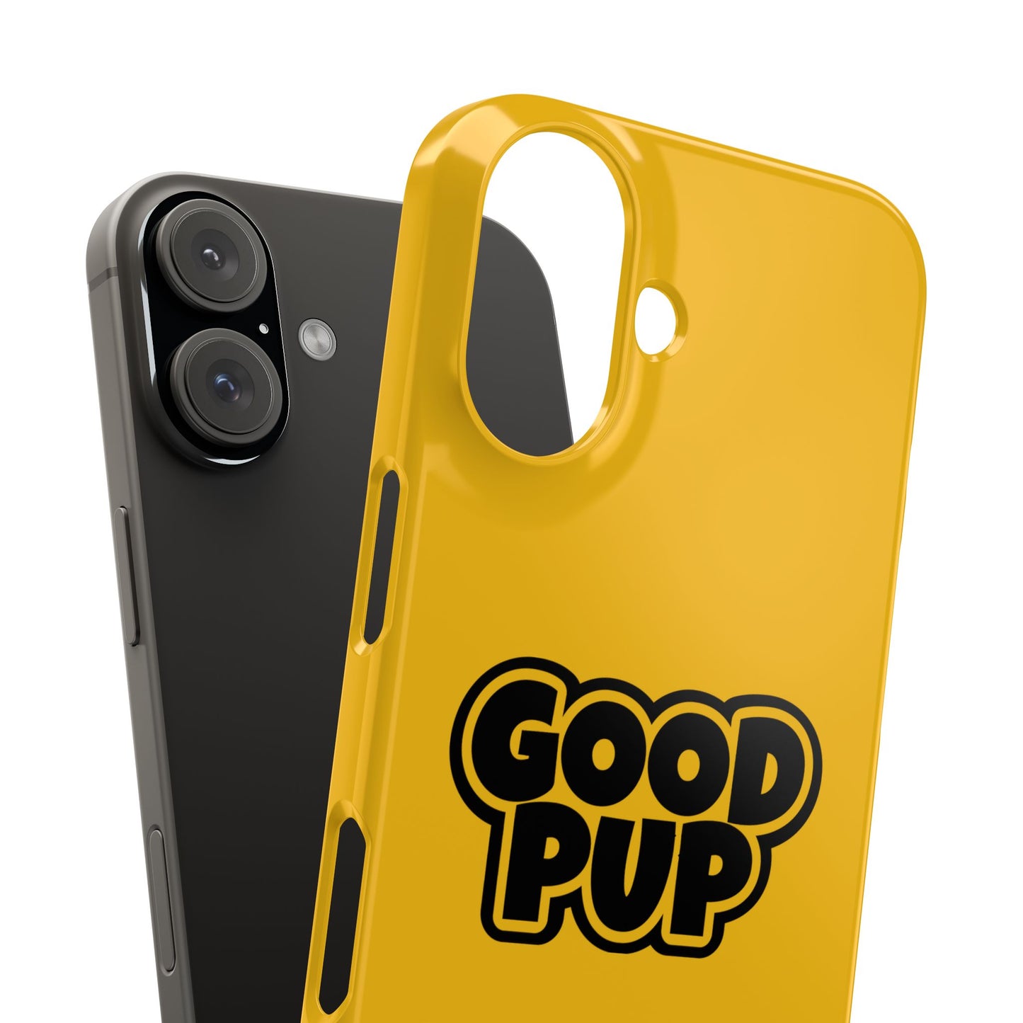 Good Pup Slim iPhone Cases - Yellow