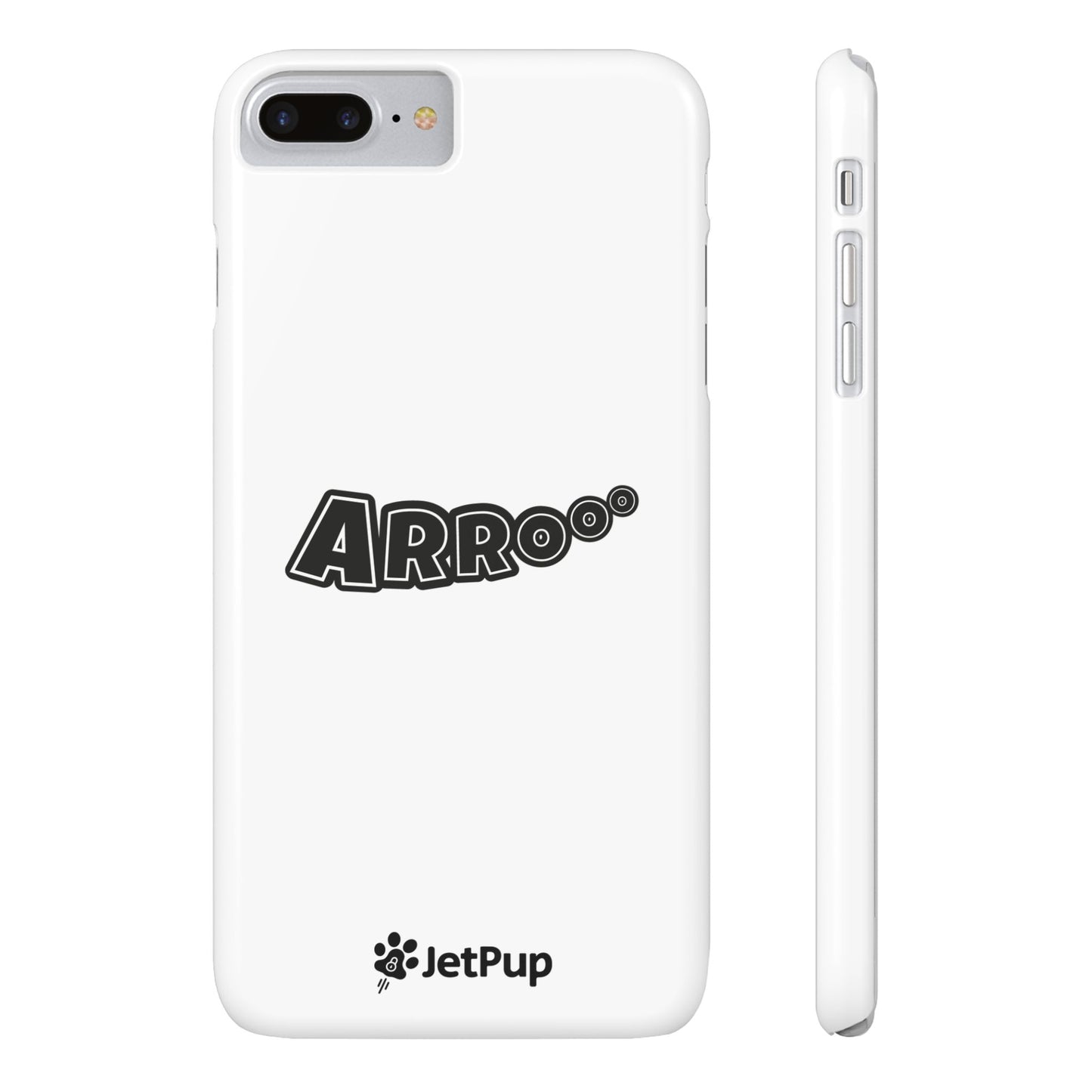 Arrooo Slim iPhone Cases - White