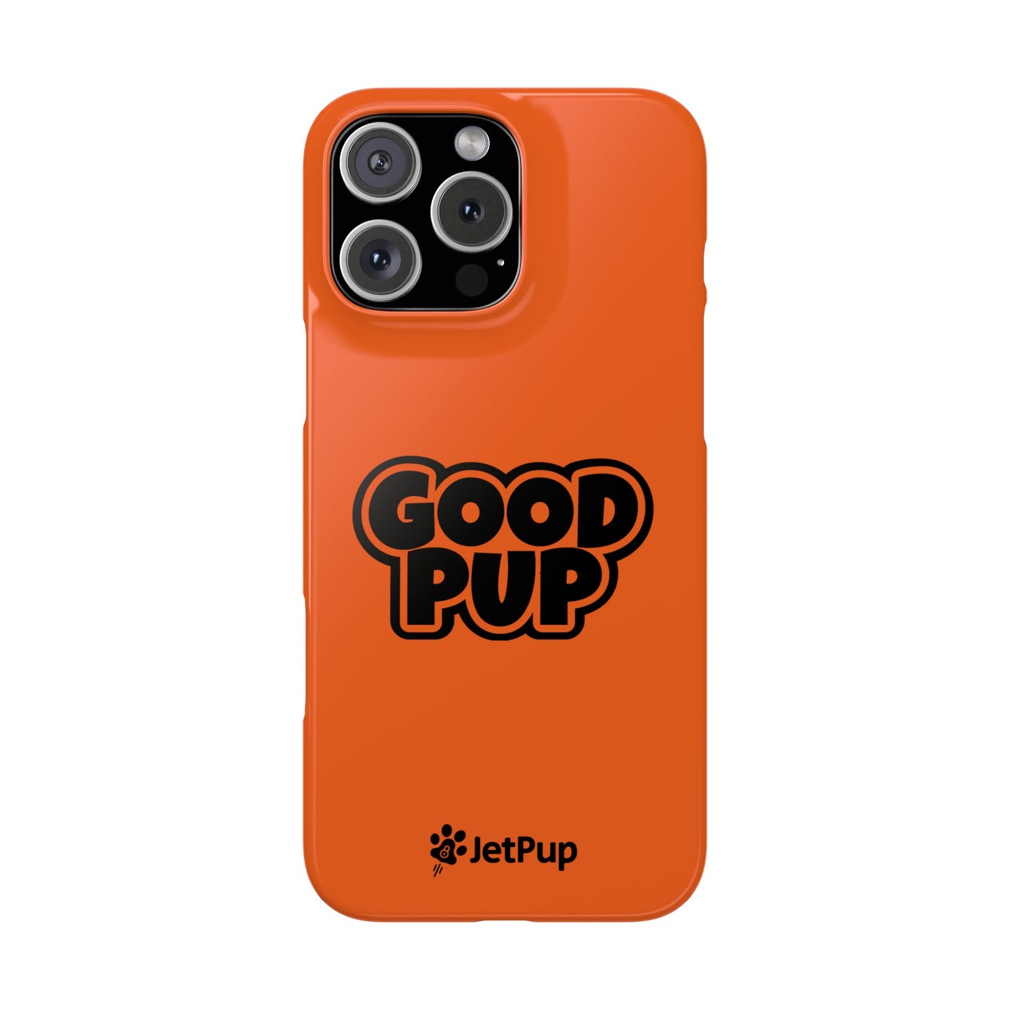 Good Pup Slim iPhone Cases - Orange