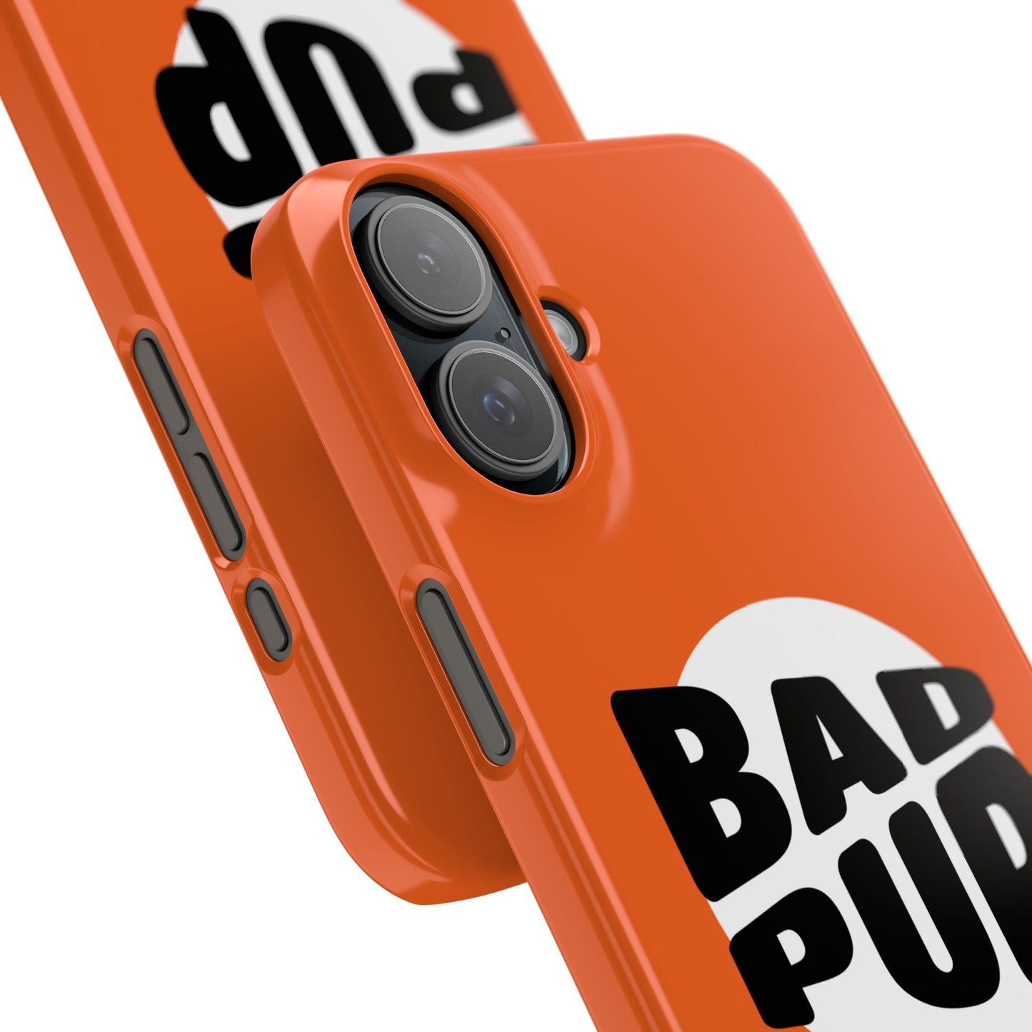 Bad Pup Slim iPhone Cases - Orange
