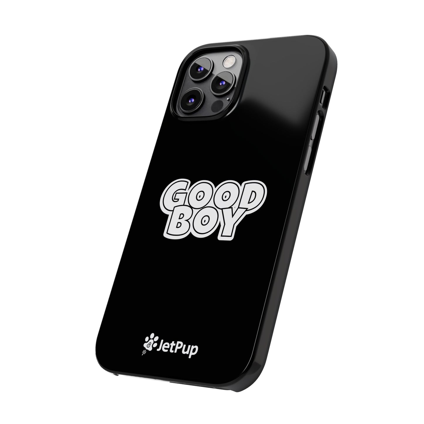 Good Boy Slim iPhone Cases - Black