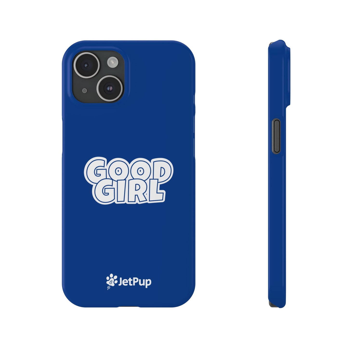 Good Girl Slim iPhone Cases - Blue
