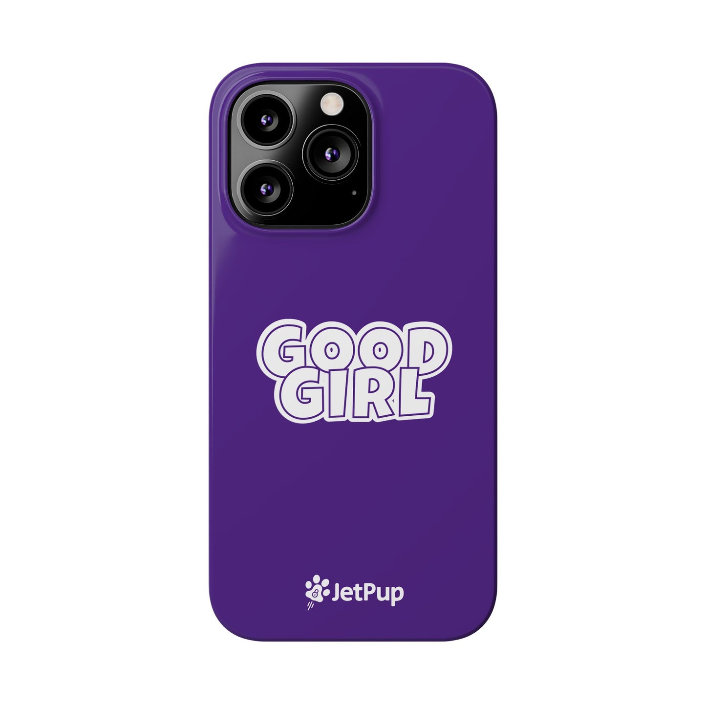 Good Girl Slim iPhone Cases - Purple