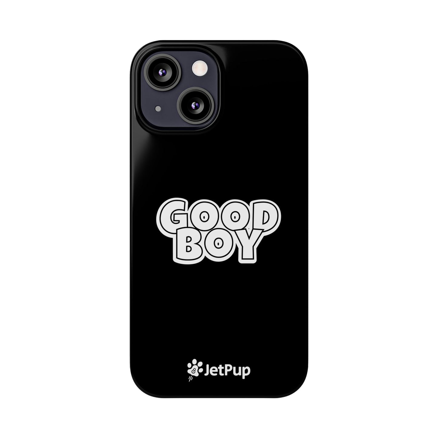 Good Boy Slim iPhone Cases - Black