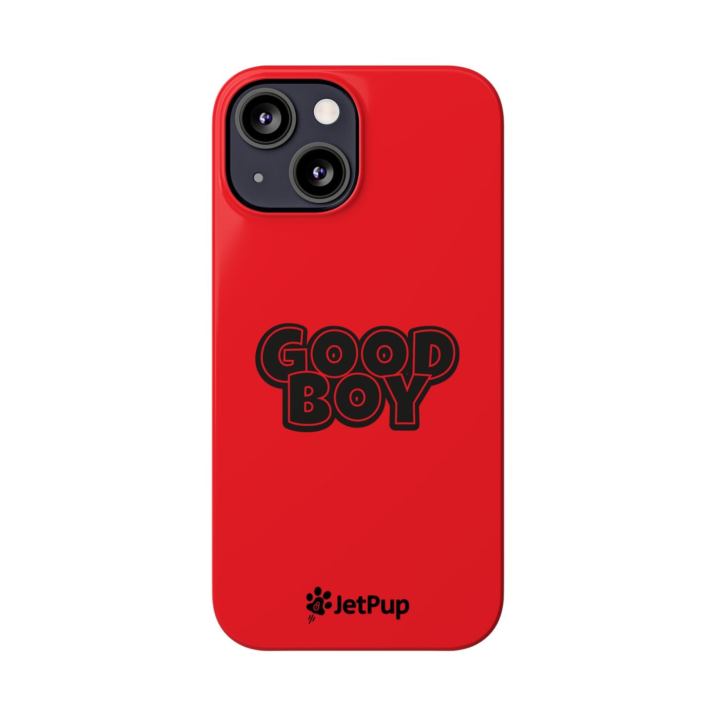 Good Boy Slim iPhone Cases - Red
