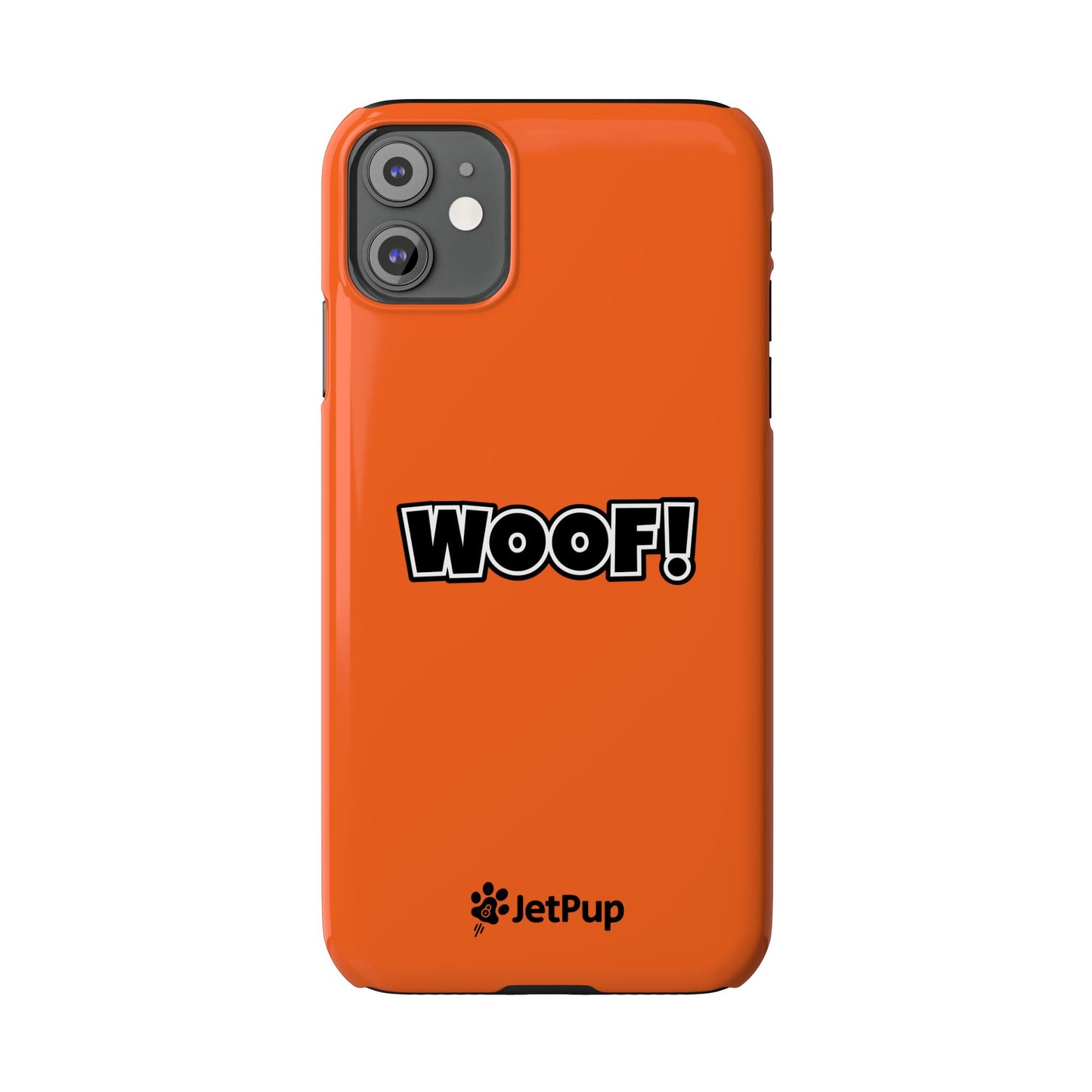 Woof Slim iPhone Cases - Orange
