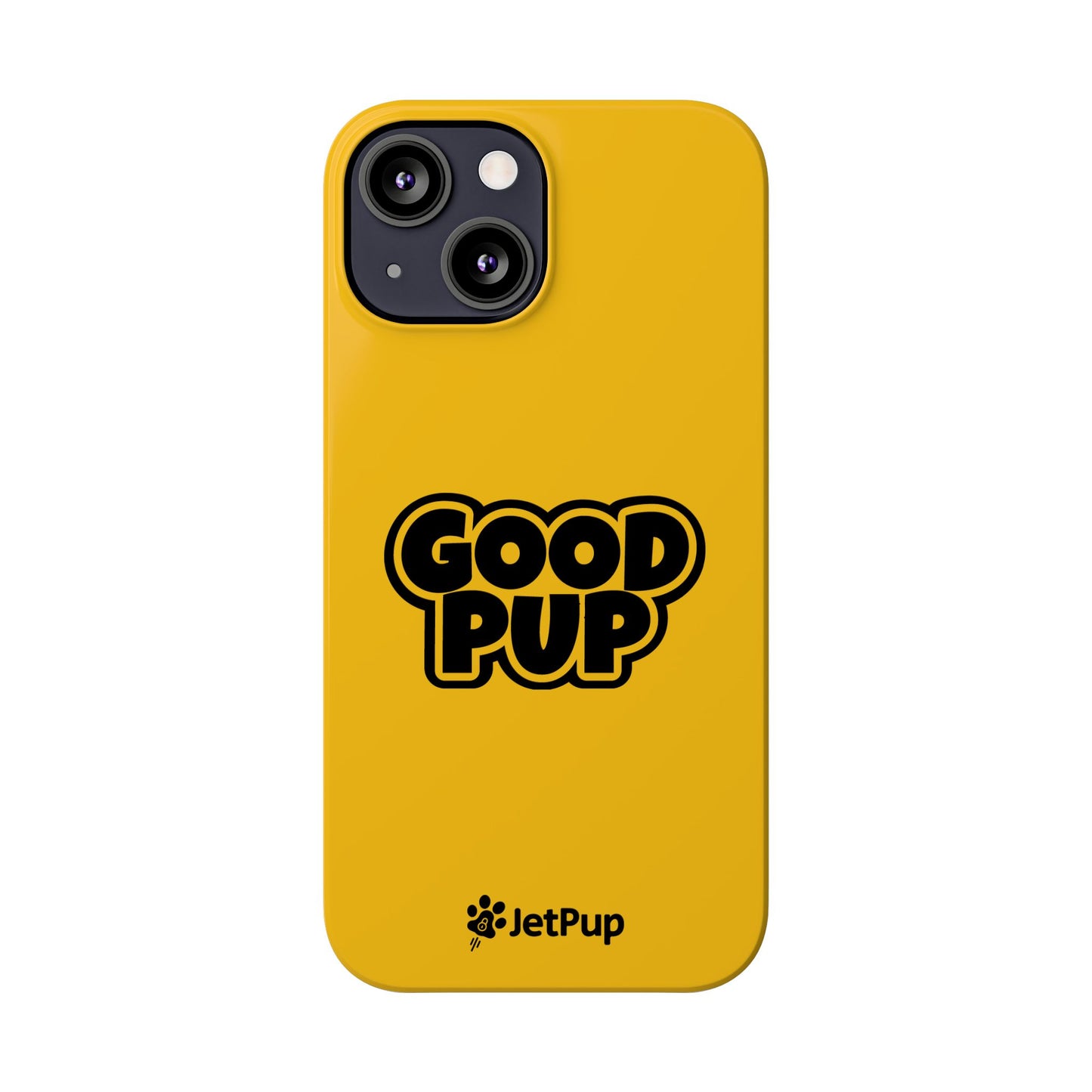 Good Pup Slim iPhone Cases - Yellow