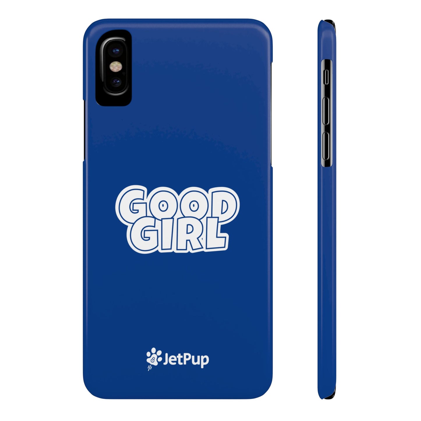 Good Girl Slim iPhone Cases - Blue