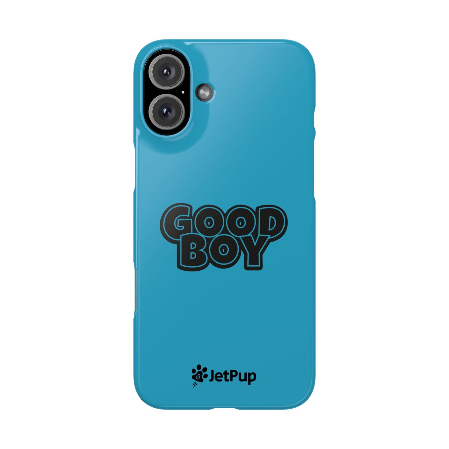 Good Boy Slim iPhone Cases - Turquoise