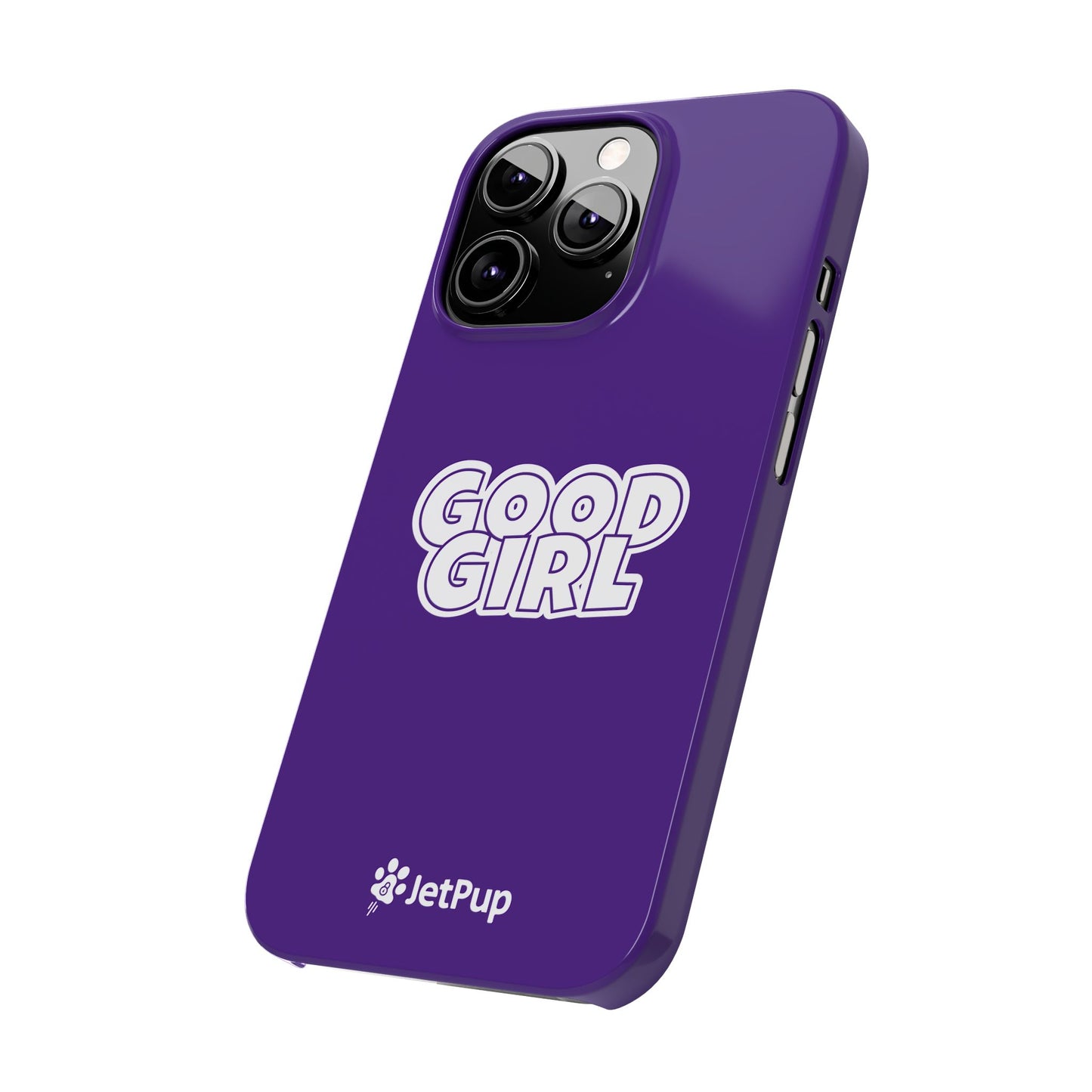 Good Girl Slim iPhone Cases - Purple