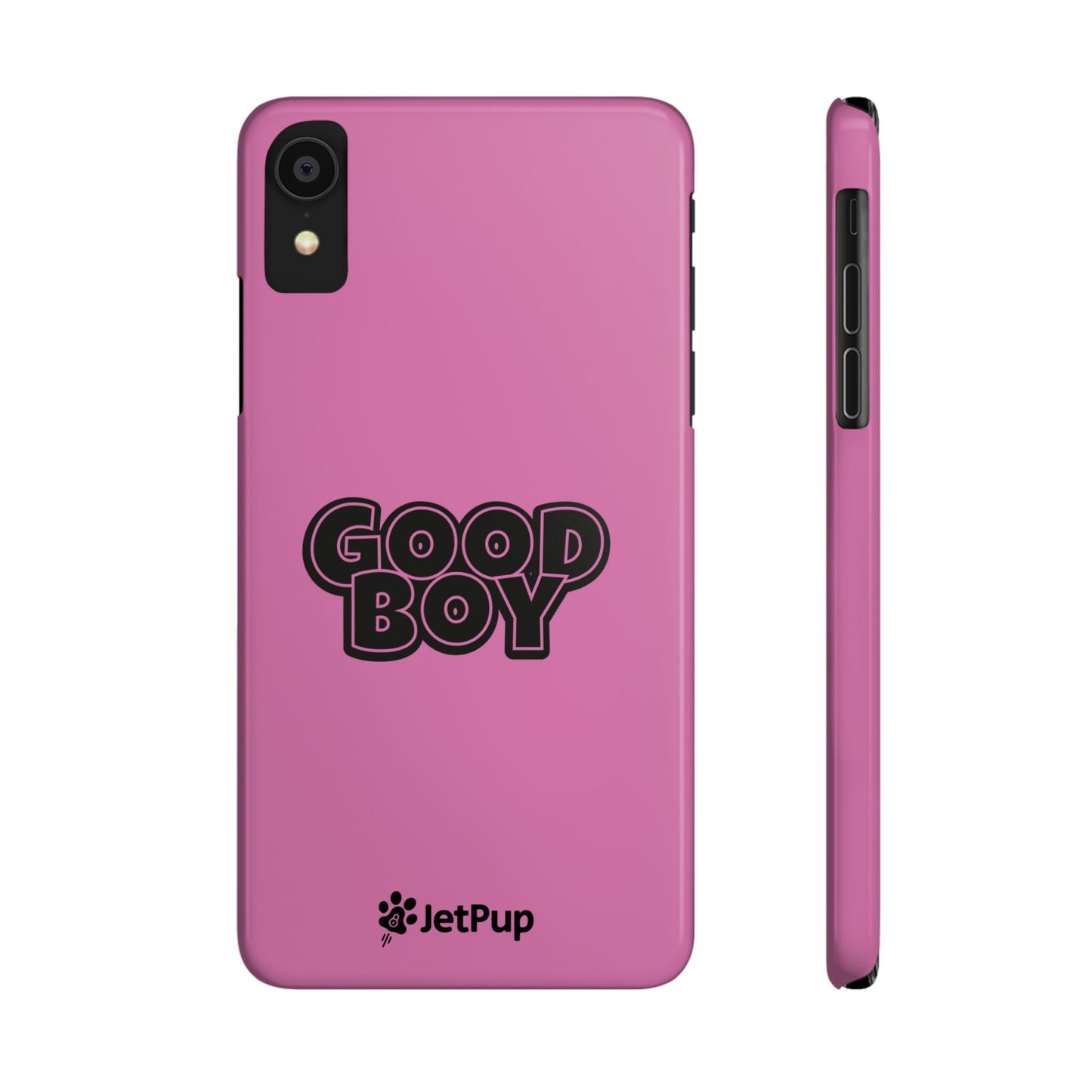 Good Boy Slim iPhone Cases - Pink