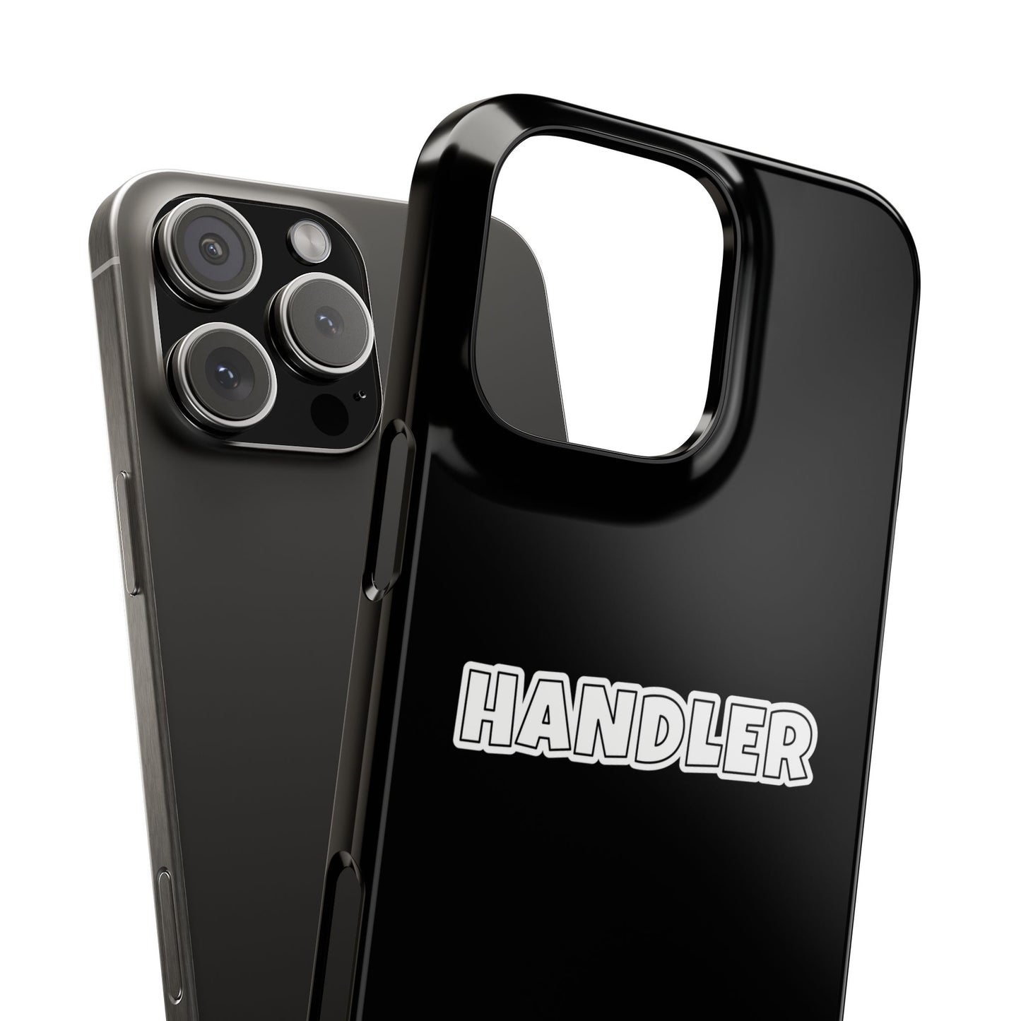 Hander Slim iPhone Cases - Black