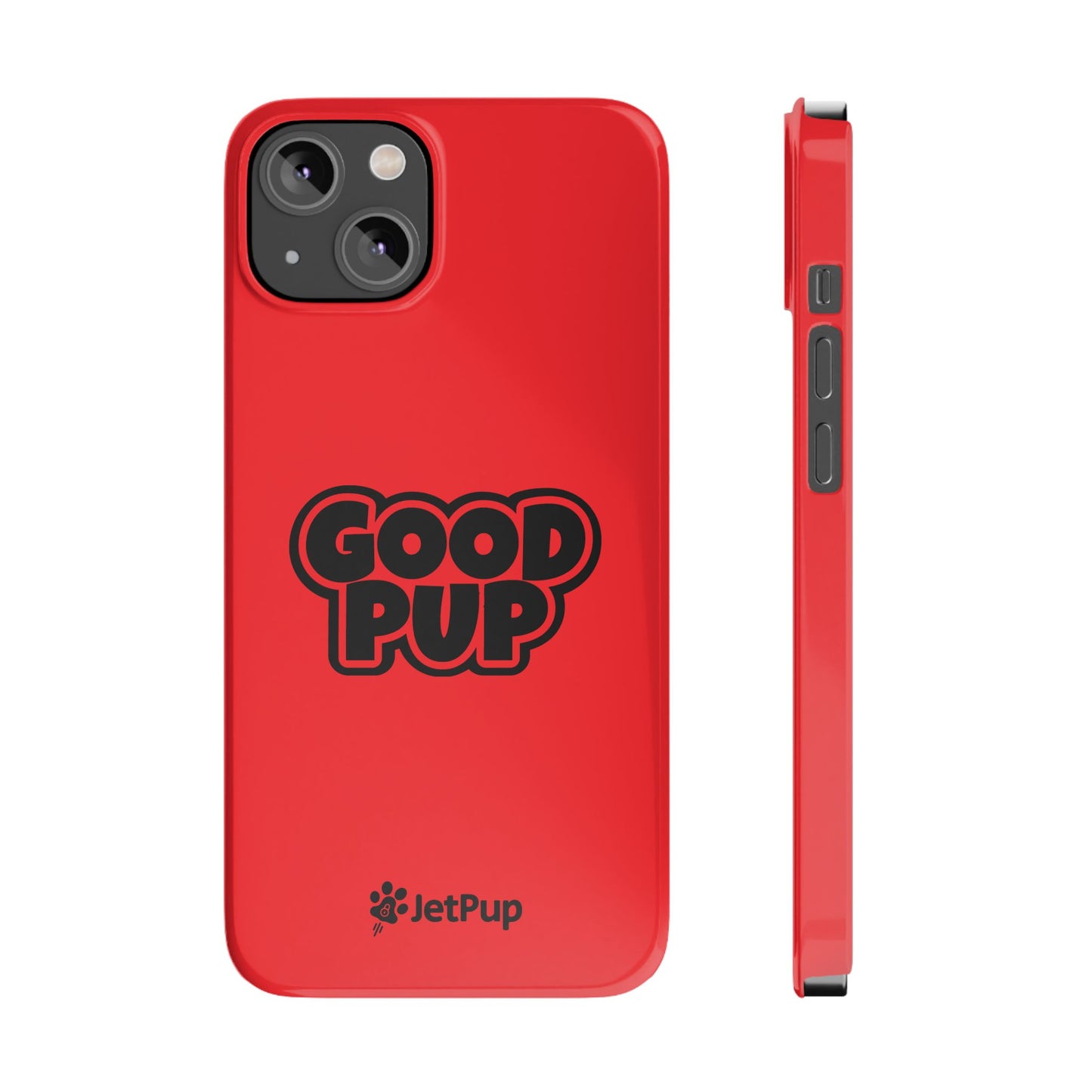 Good Pup Slim iPhone Cases - Red