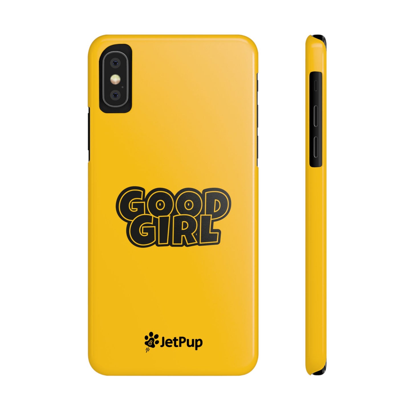 Good Girl Slim iPhone Cases - Yellow