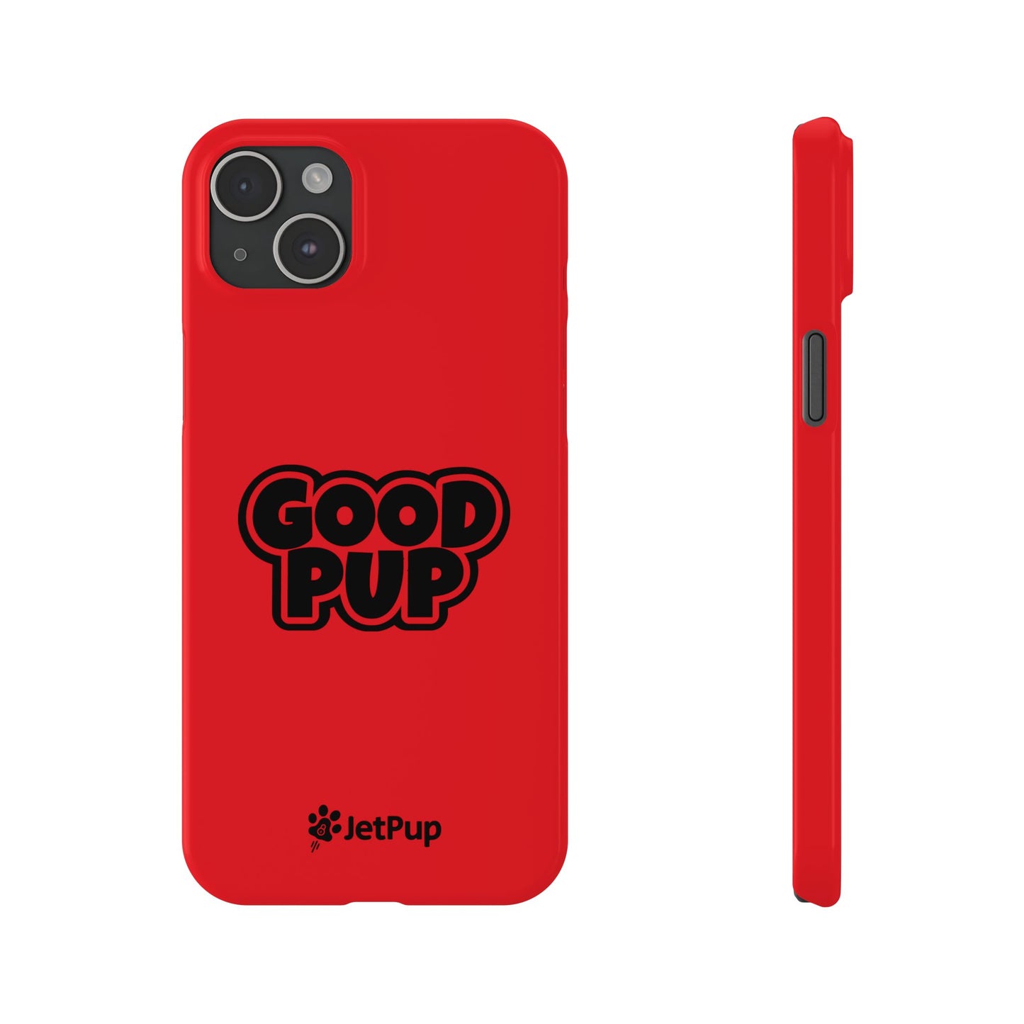 Good Pup Slim iPhone Cases - Red