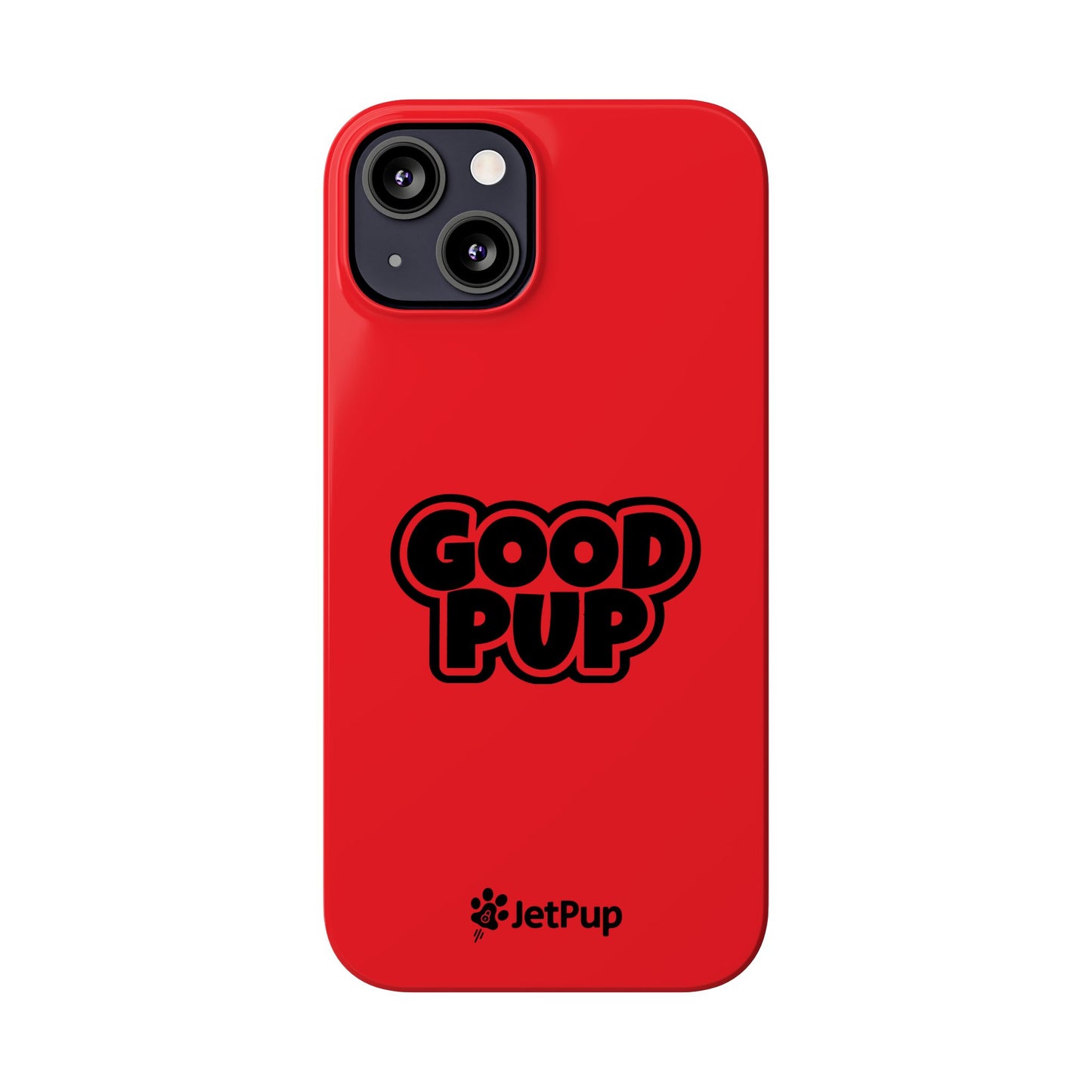 Good Pup Slim iPhone Cases - Red