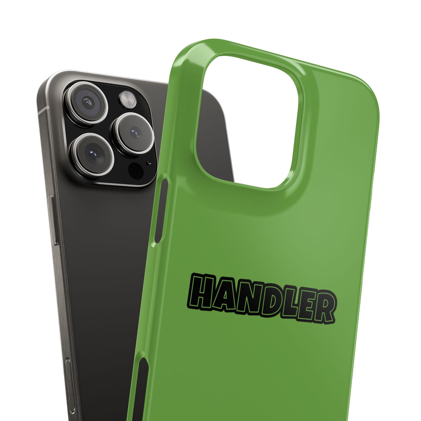 Handler Slim iPhone Cases - Green