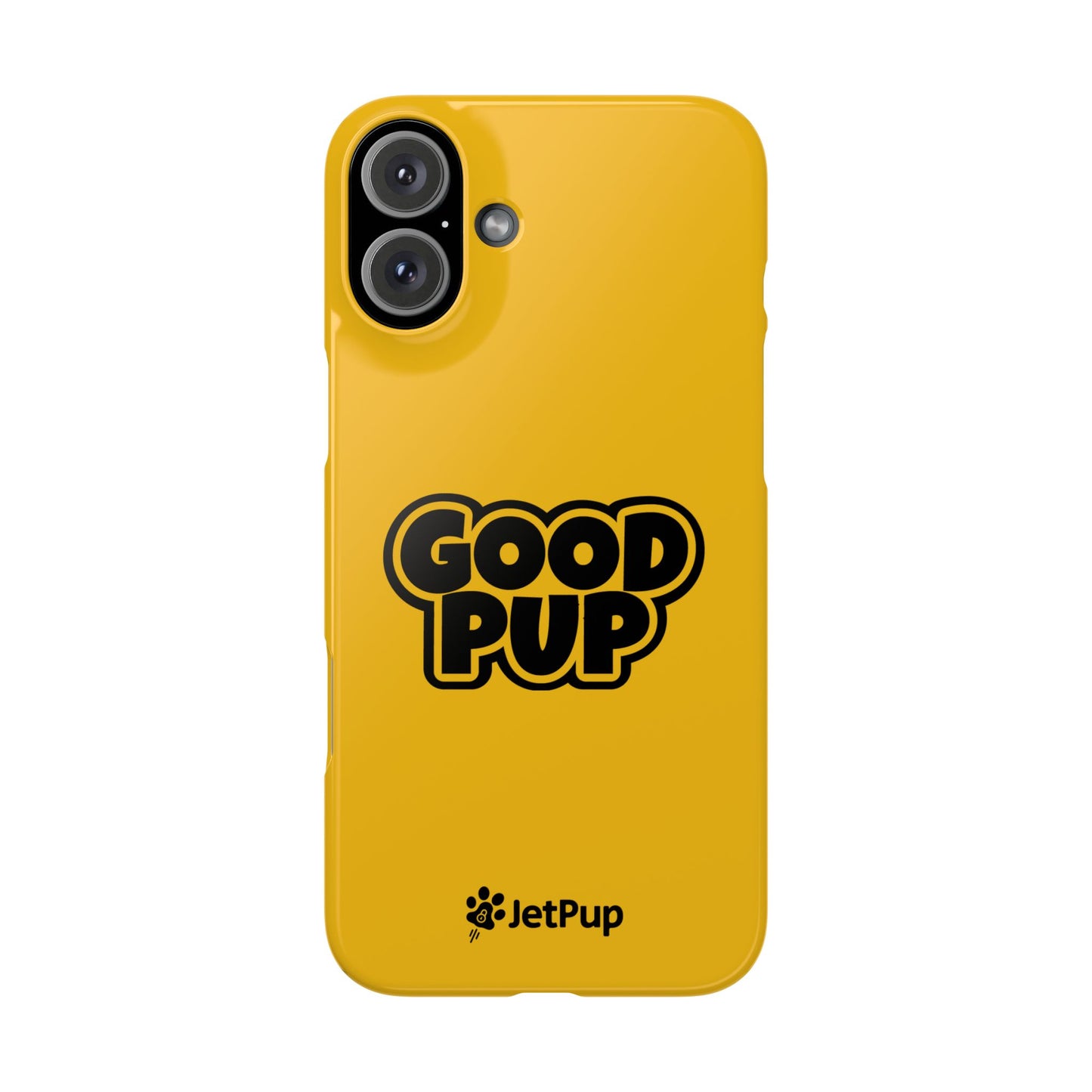 Good Pup Slim iPhone Cases - Yellow