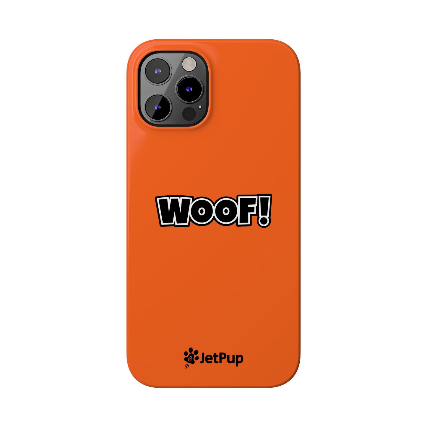 Woof Slim iPhone Cases - Orange