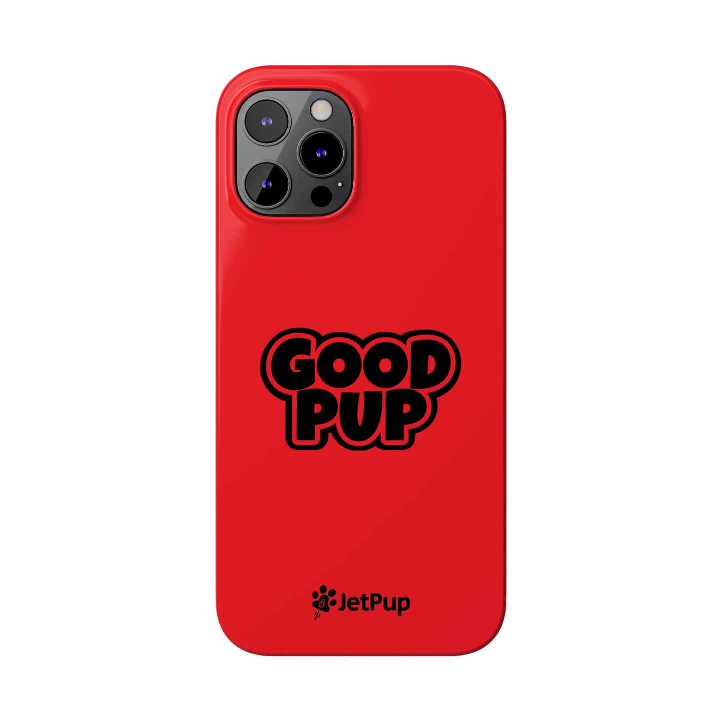 Good Pup Slim iPhone Cases - Red
