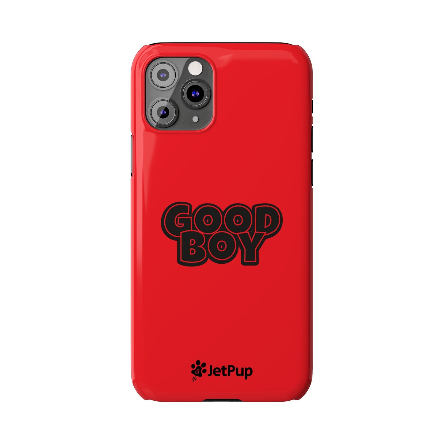 Good Boy Slim iPhone Cases - Red