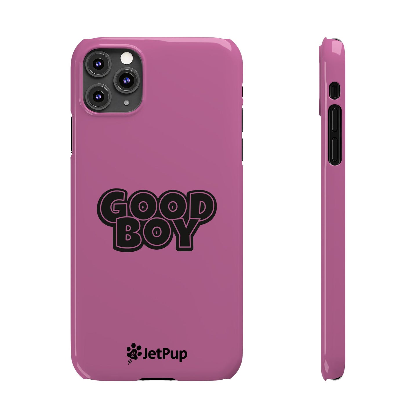 Good Boy Slim iPhone Cases - Pink