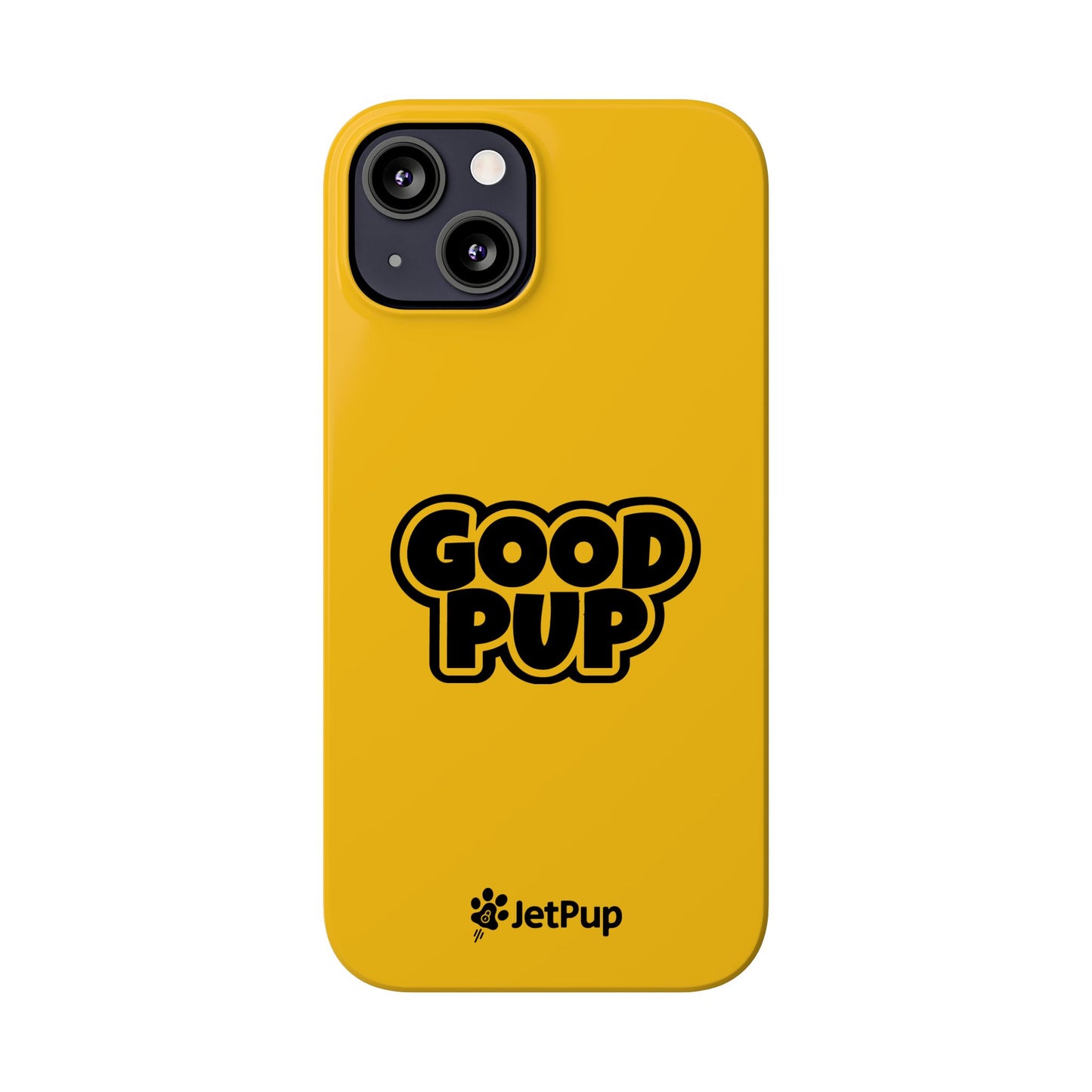 Good Pup Slim iPhone Cases - Yellow