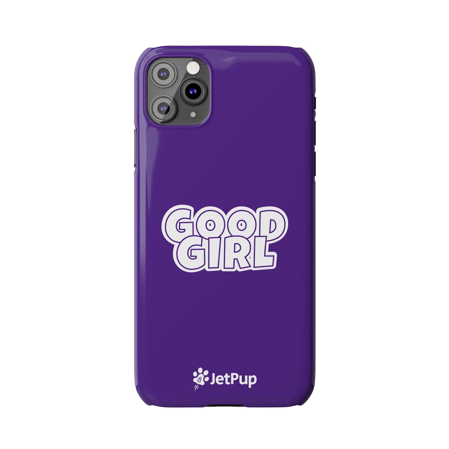 Good Girl Slim iPhone Cases - Purple