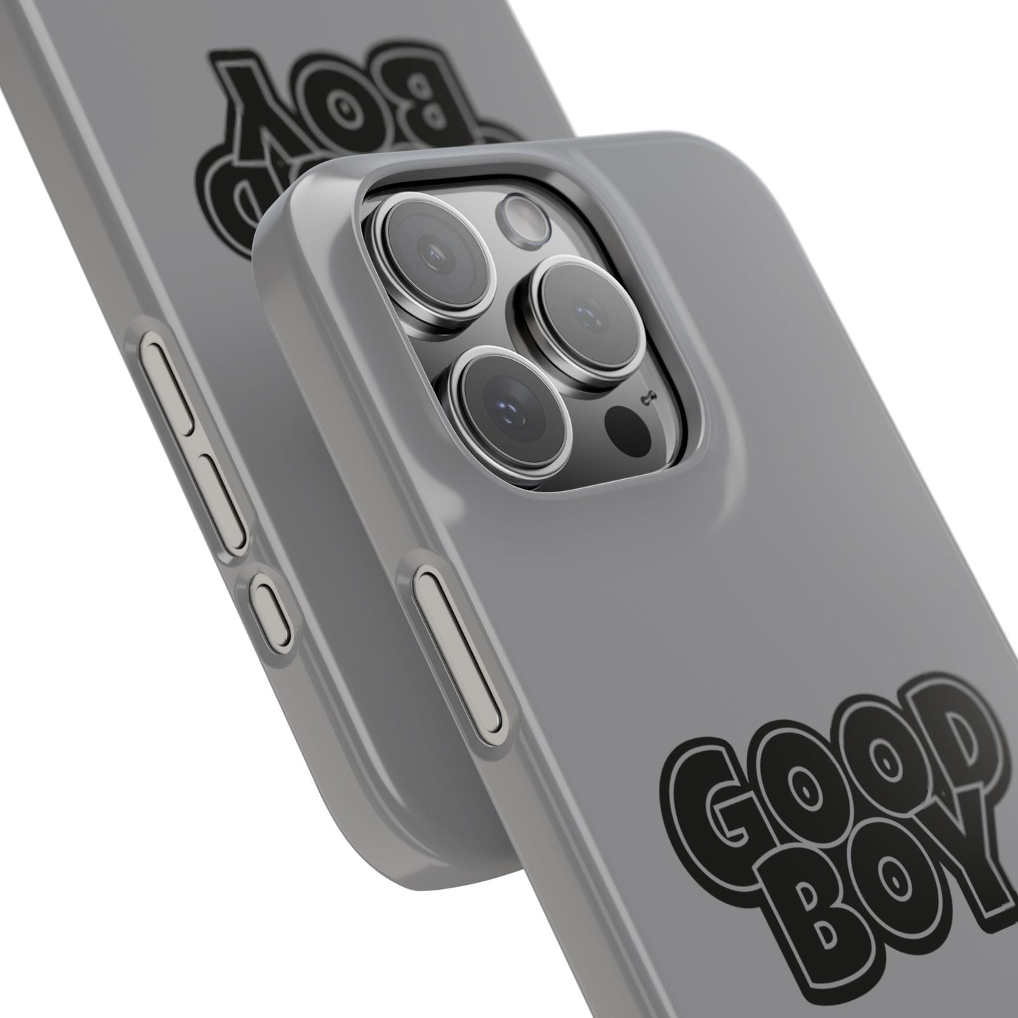 Good Boy Slim iPhone Cases - Grey
