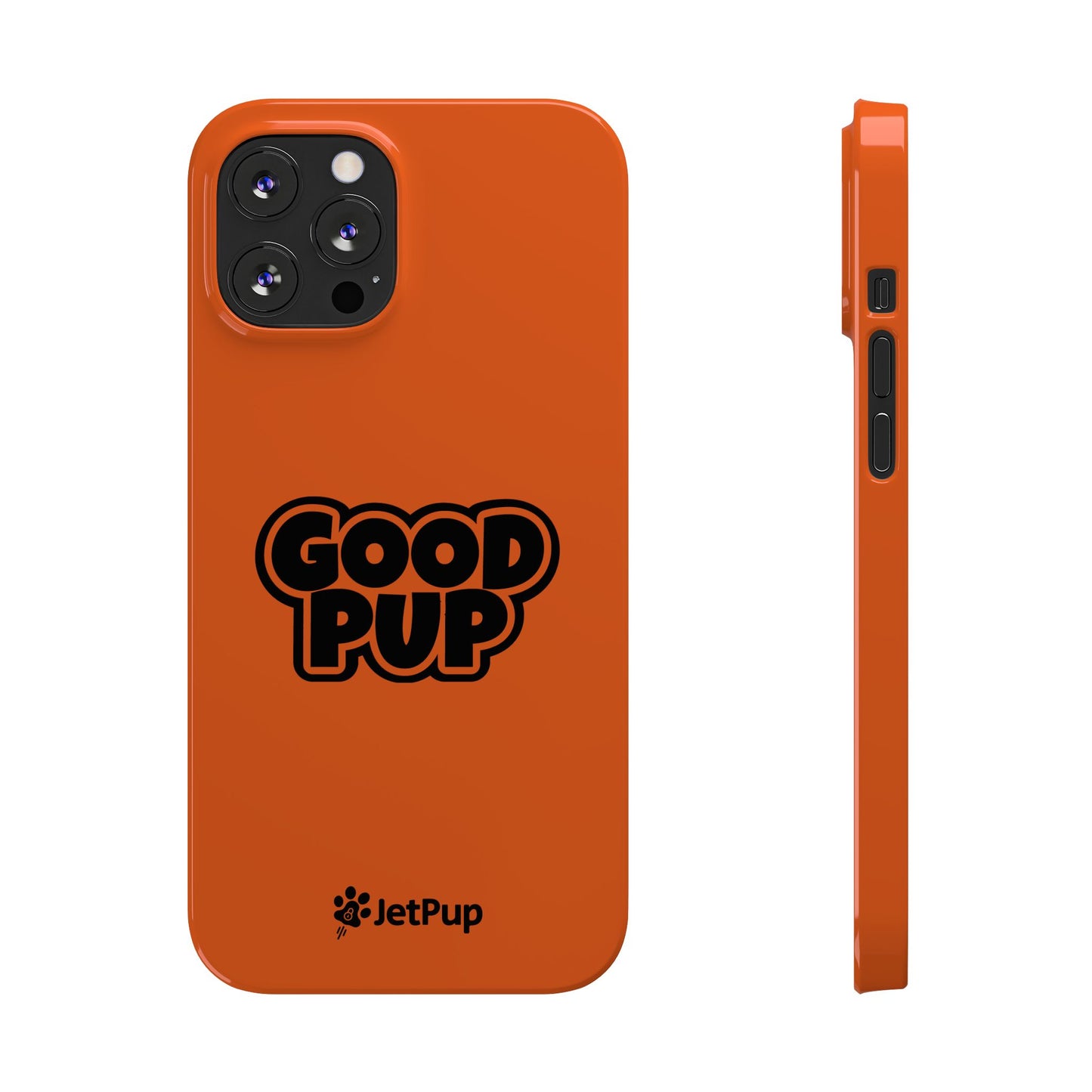 Good Pup Slim iPhone Cases - Orange