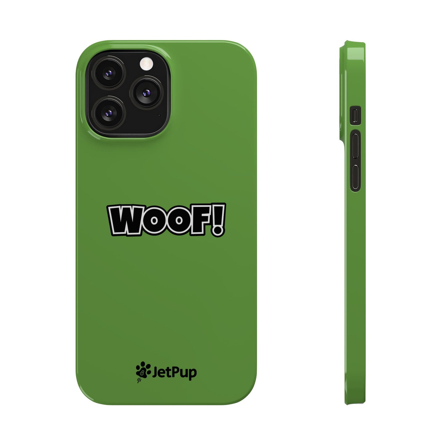 Woof Slim iPhone Cases - Green