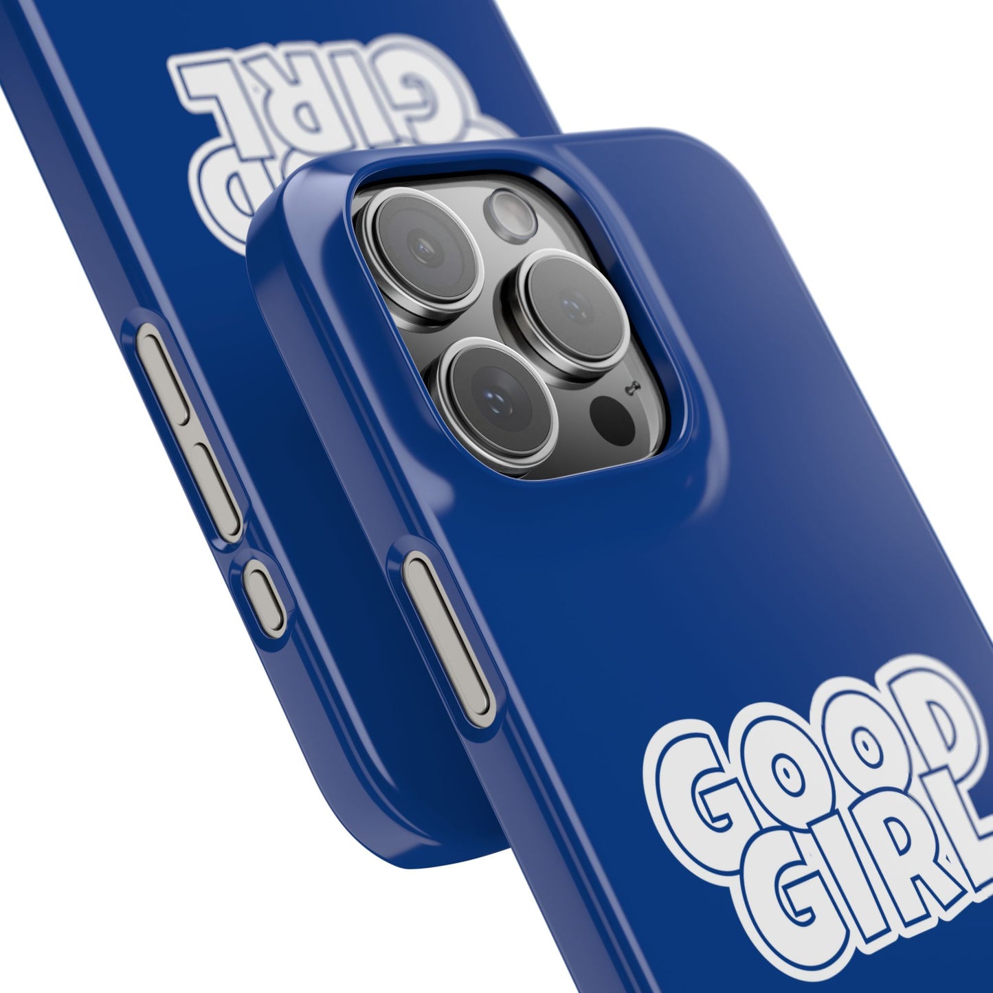 Good Girl Slim iPhone Cases - Blue