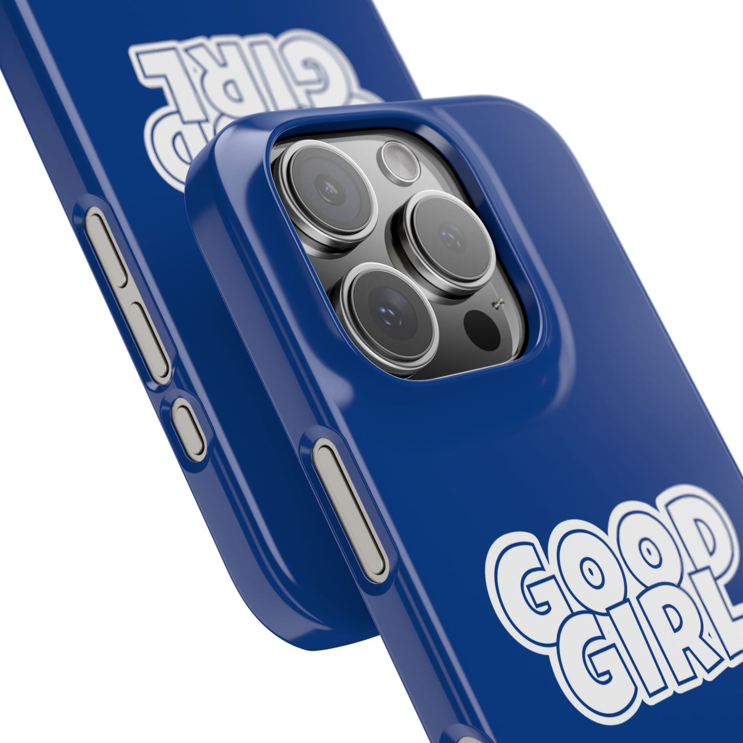 Good Girl Slim iPhone Cases - Blue