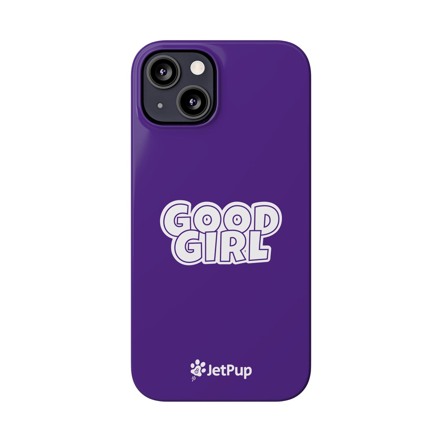Good Girl Slim iPhone Cases - Purple