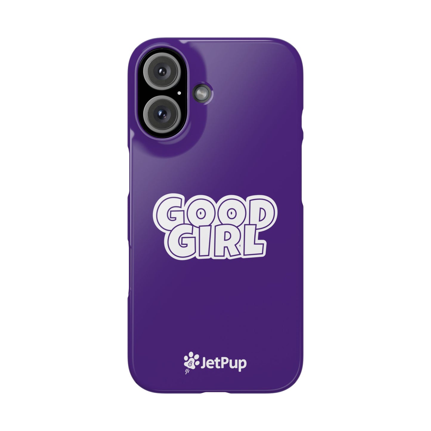 Good Girl Slim iPhone Cases - Purple