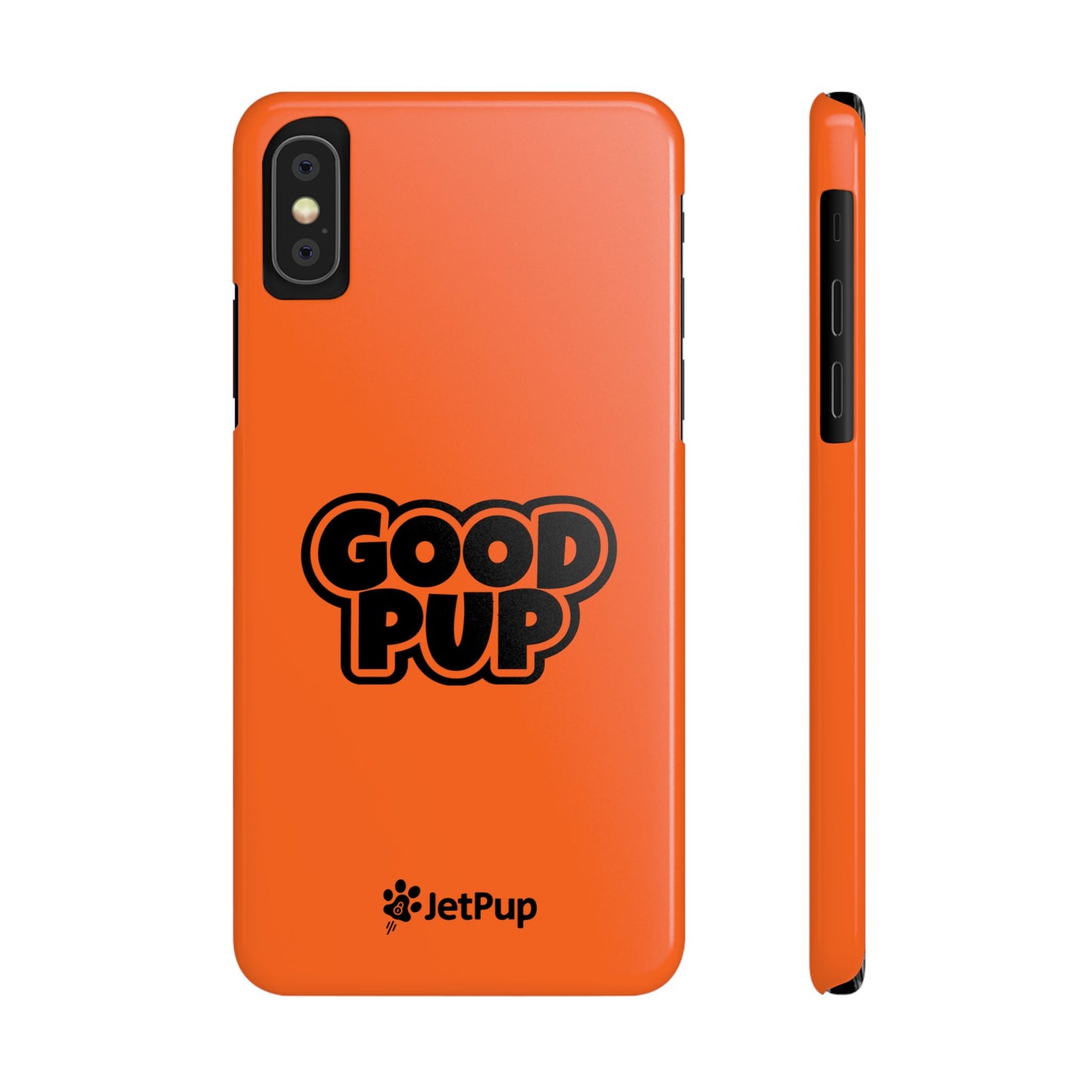 Good Pup Slim iPhone Cases - Orange