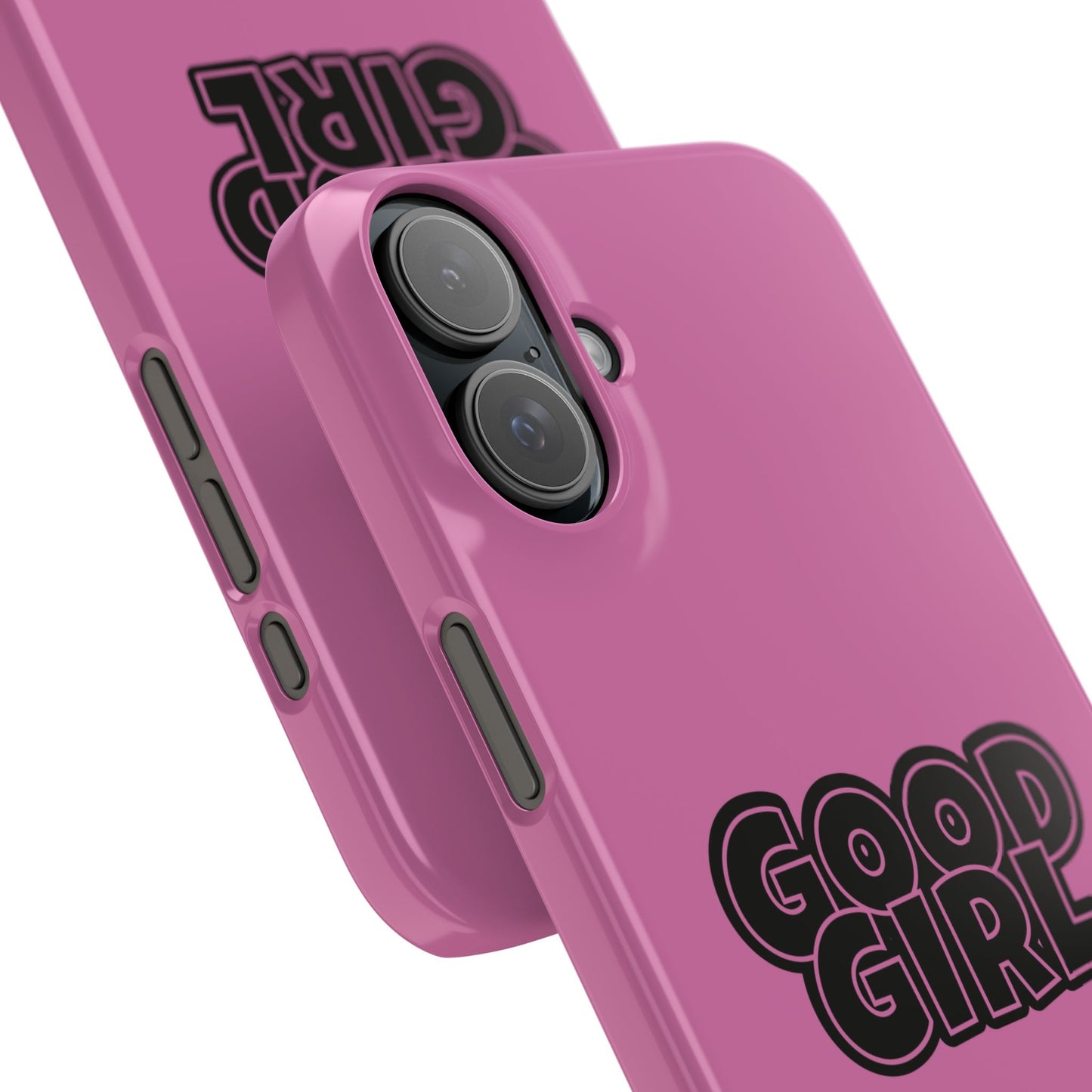 Good Girl Slim iPhone Cases - Pink